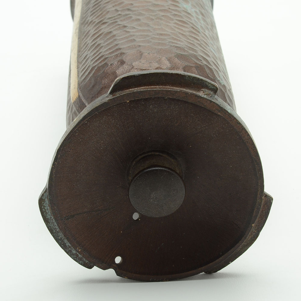 Cast Bronze Tone Cemetery Vase EBTH