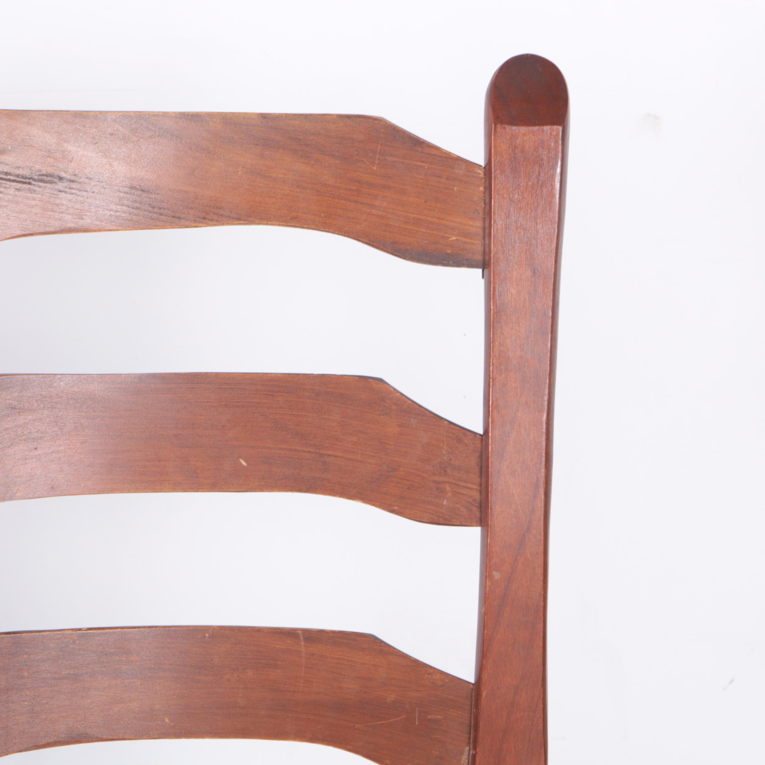 Ladder Back Wicker Chairs EBTH