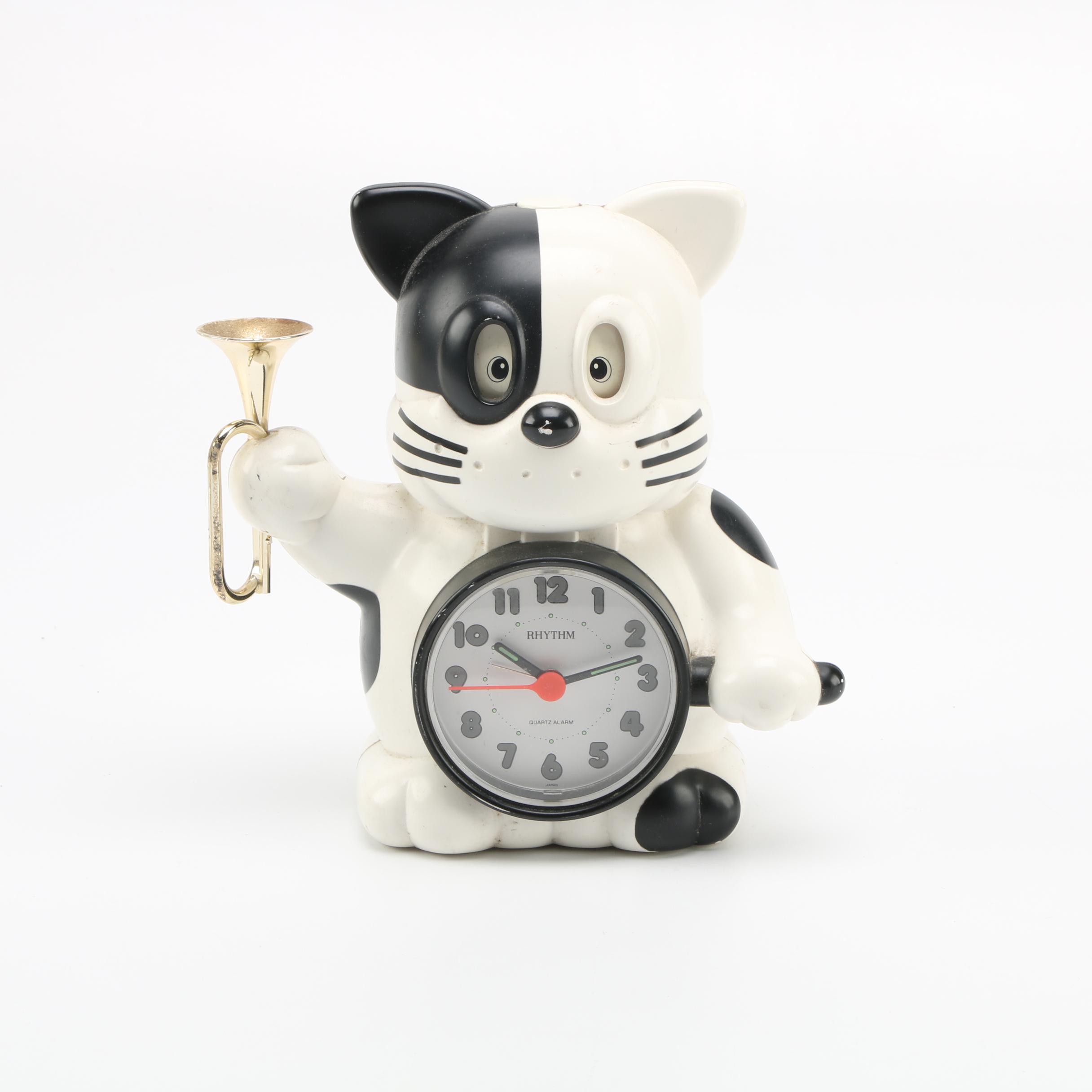Bugle Cat Alarm Clock EBTH