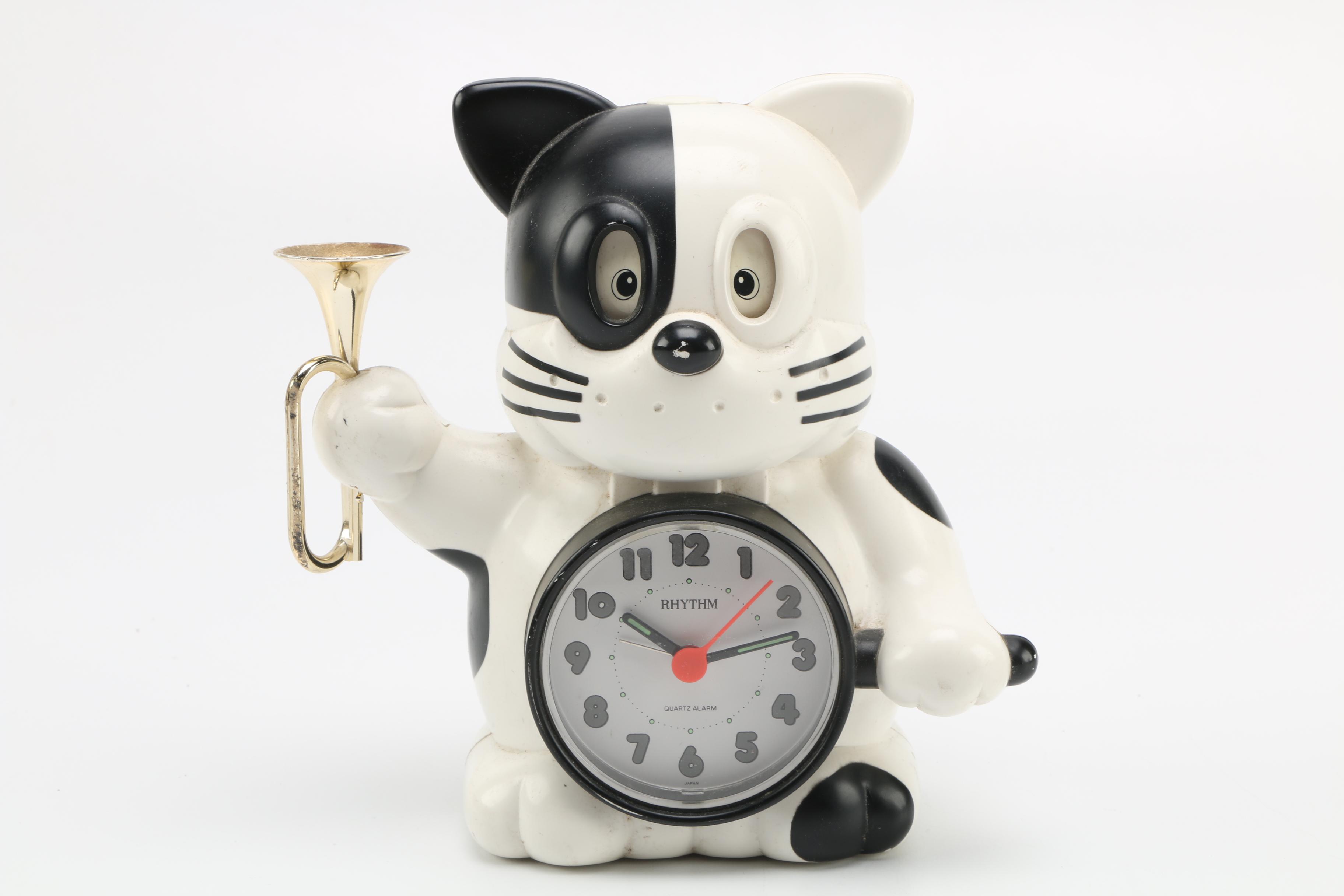 Bugle Cat Alarm Clock EBTH