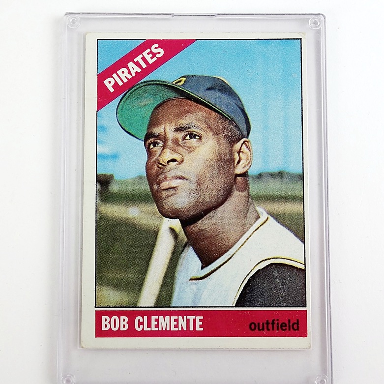 1966 Bob Clemente Topps Baseball Card EBTH