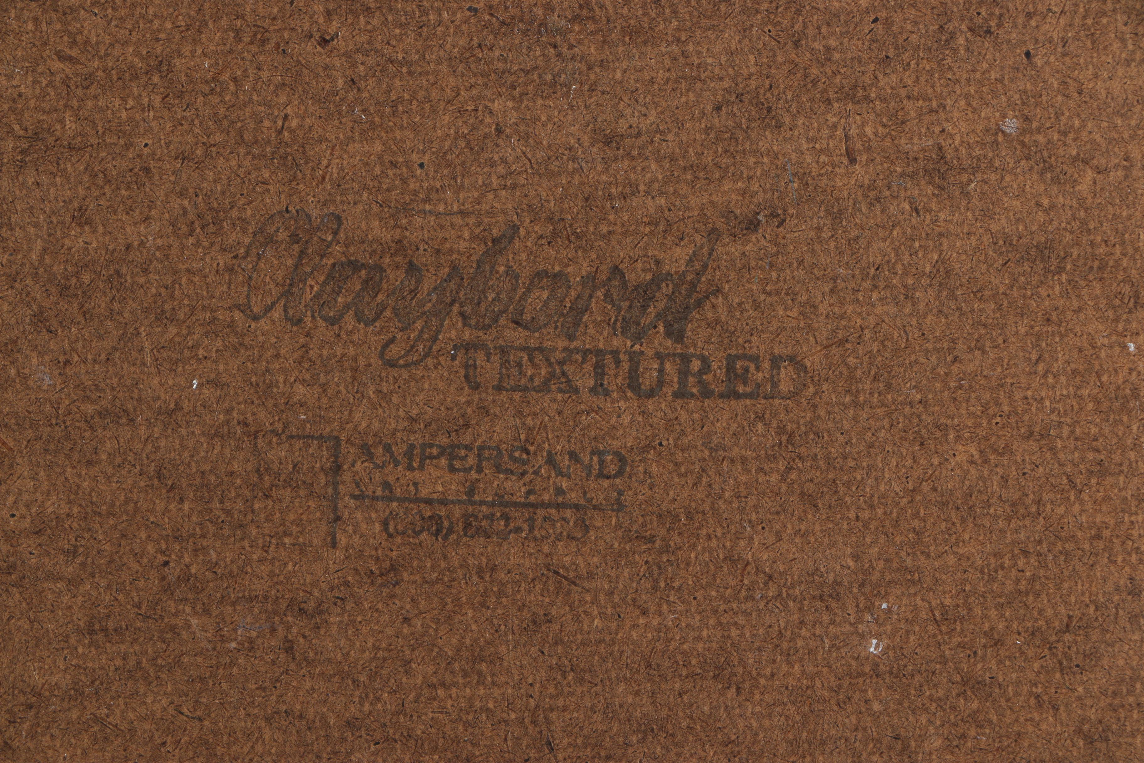 Jay Wilford Oil Painting on Claybord of Suburban Scene EBTH