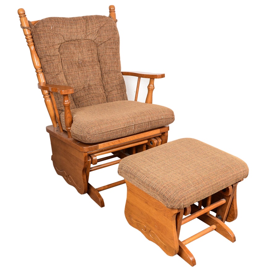 Best Chairs Inc., Rocker Chair with Rocker Ottoman | EBTH