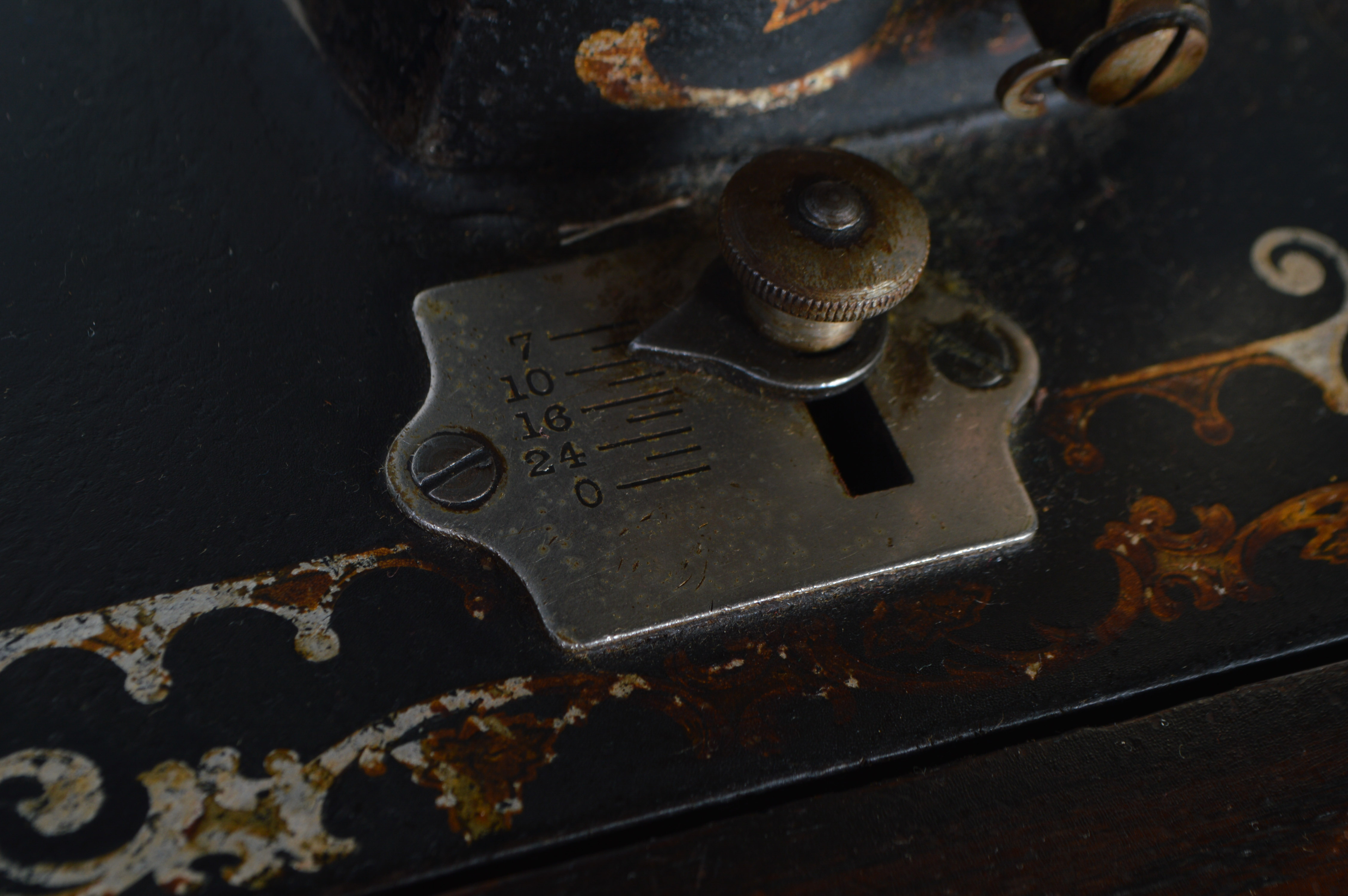 Antique Sears & Roebuck "Burdick" Treadle Sewing Machine with Table EBTH