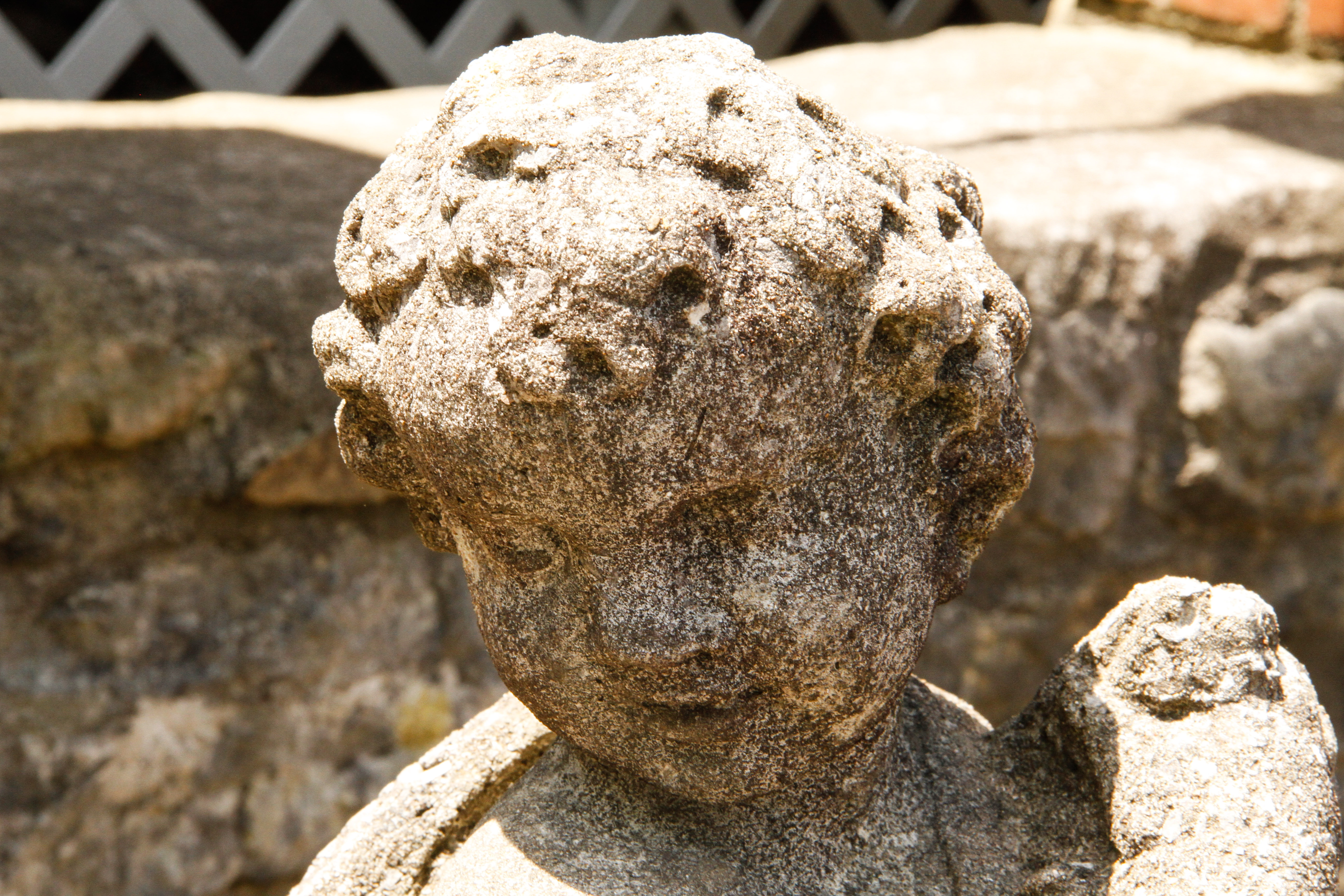Concrete Cherub Garden Statues EBTH