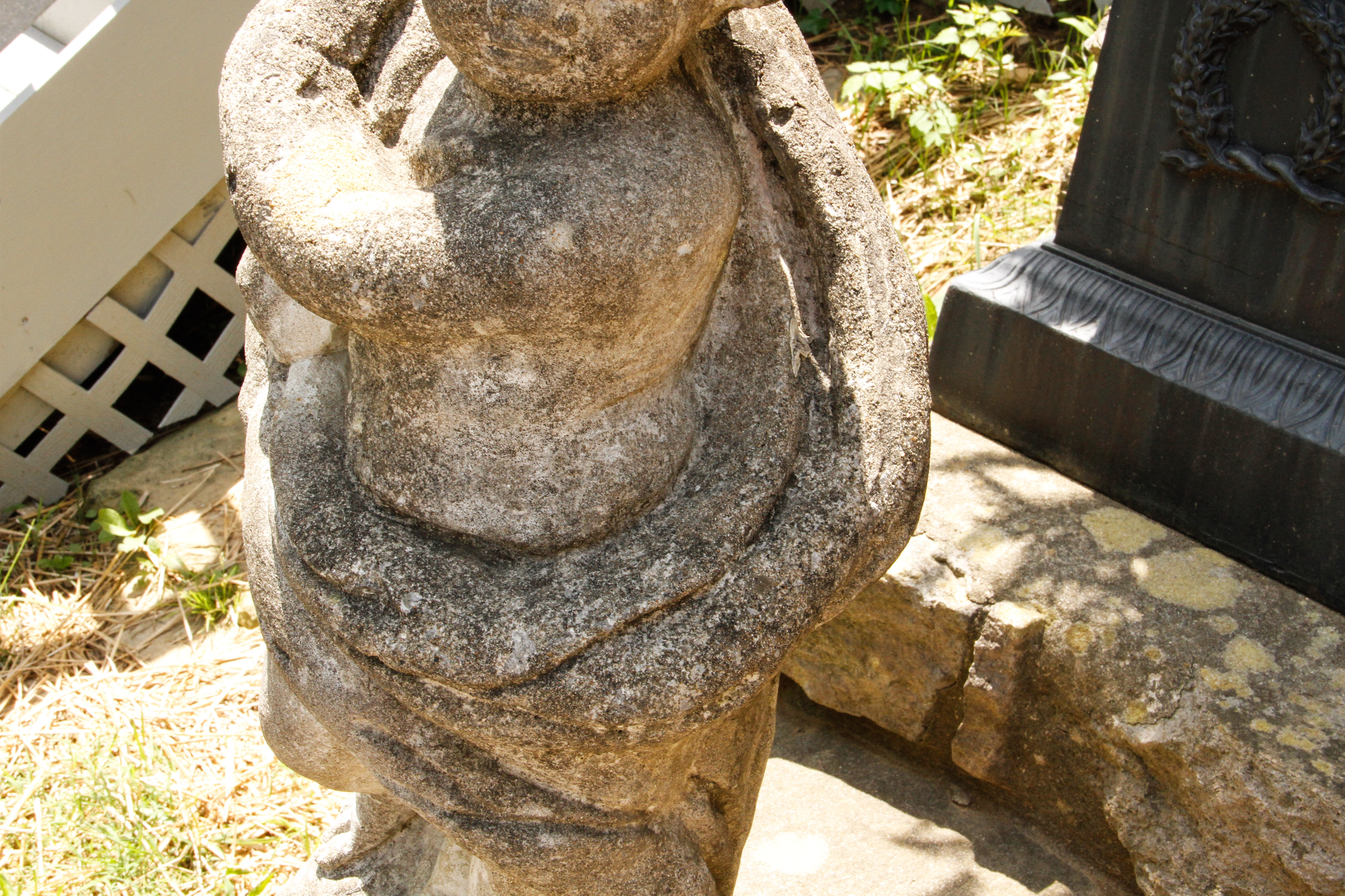 Concrete Cherub Garden Statues EBTH