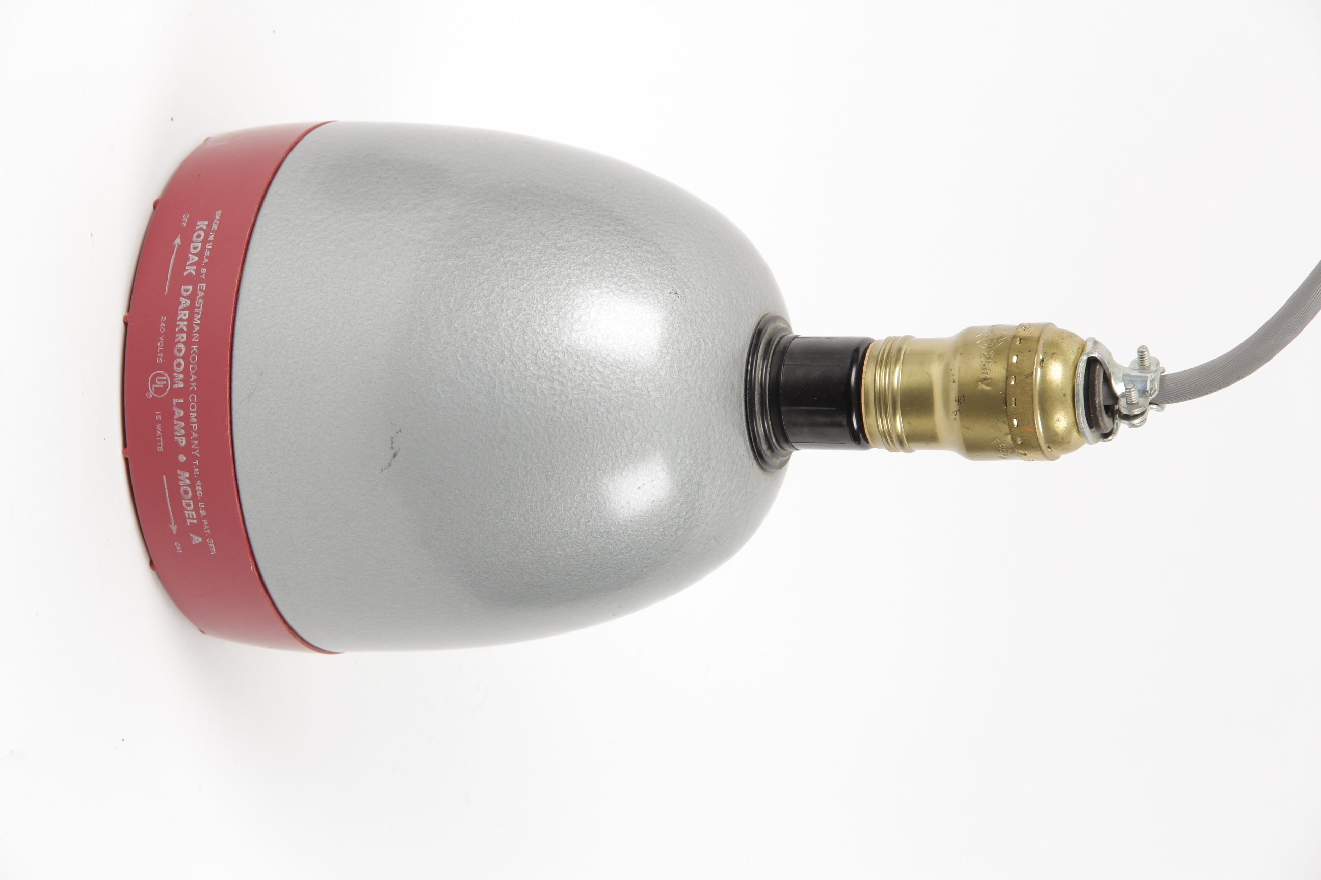 Repurposed Kodak Darkroom Lamp EBTH