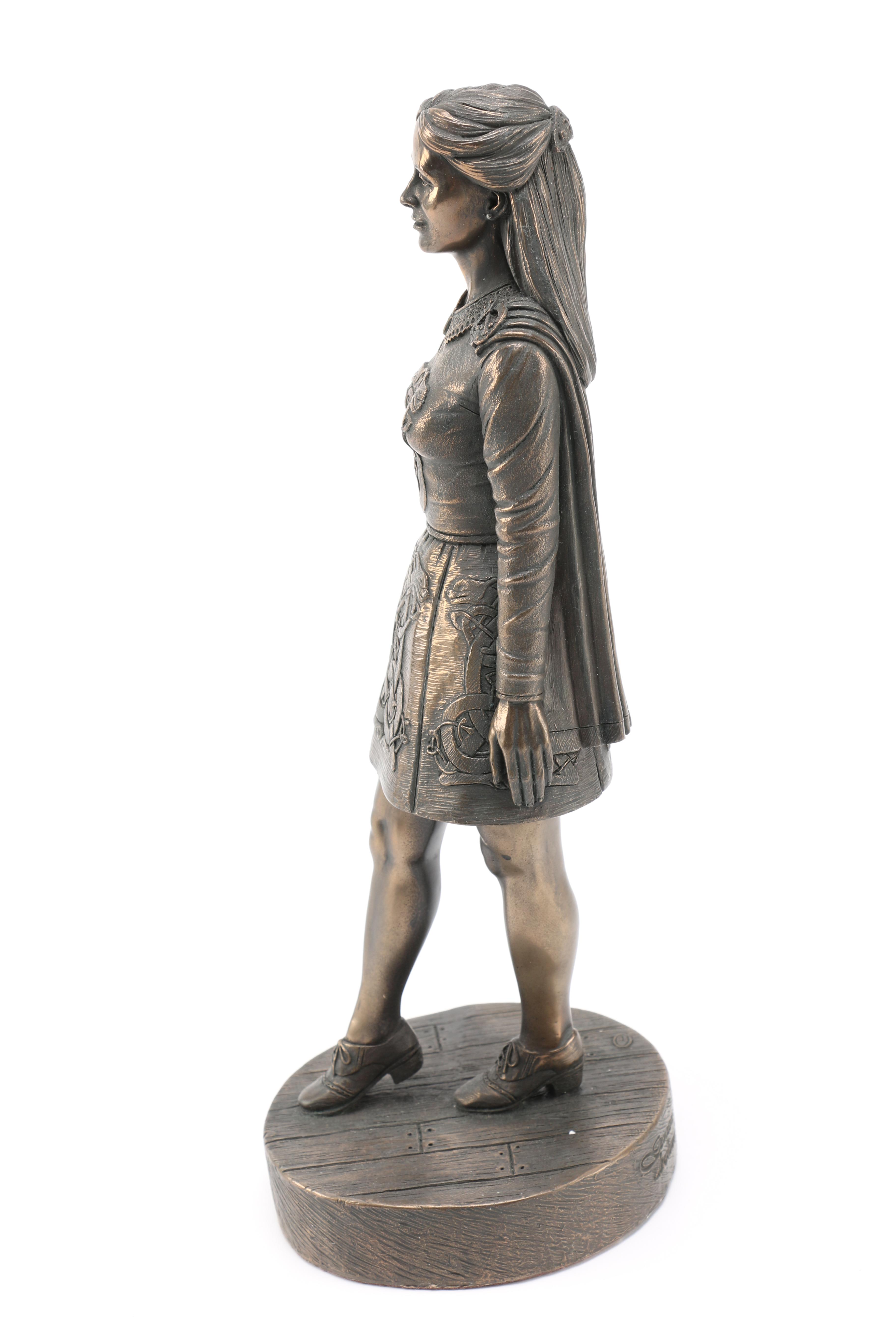 Genesis of Ireland Bronze Tone Sculpture of an Irish Dancer EBTH