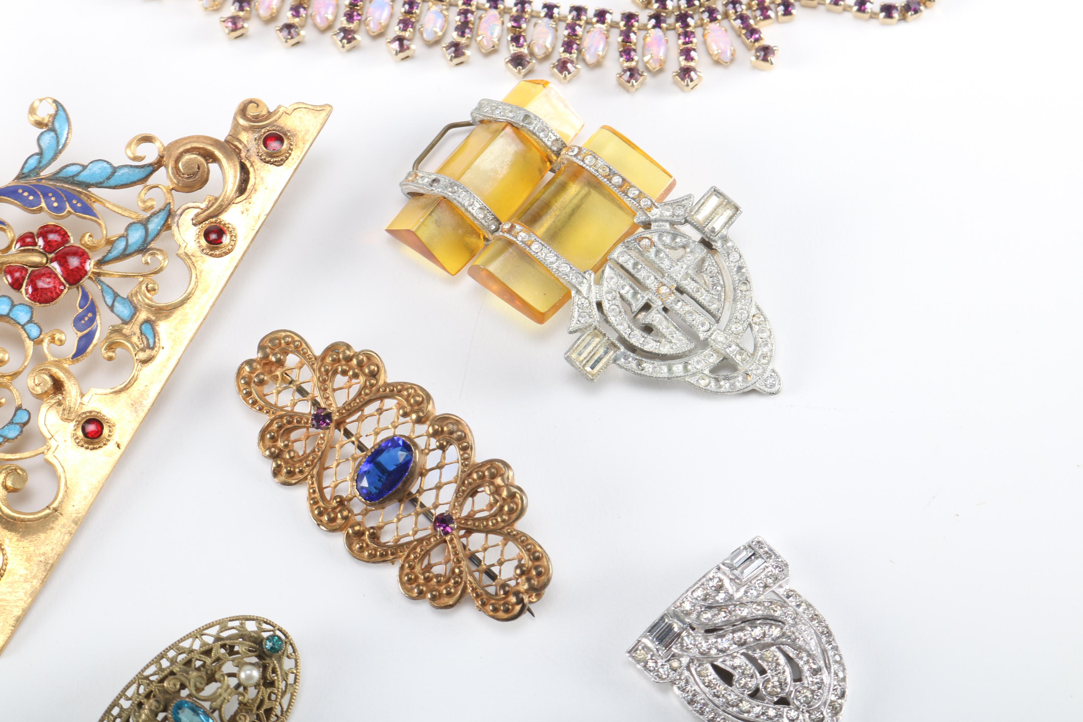 Art Deco Style Costume Jewelry EBTH