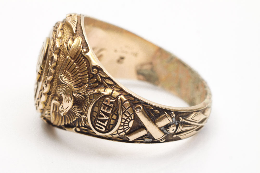 10K Yellow Gold Balfour Company 1931 Class Ring EBTH