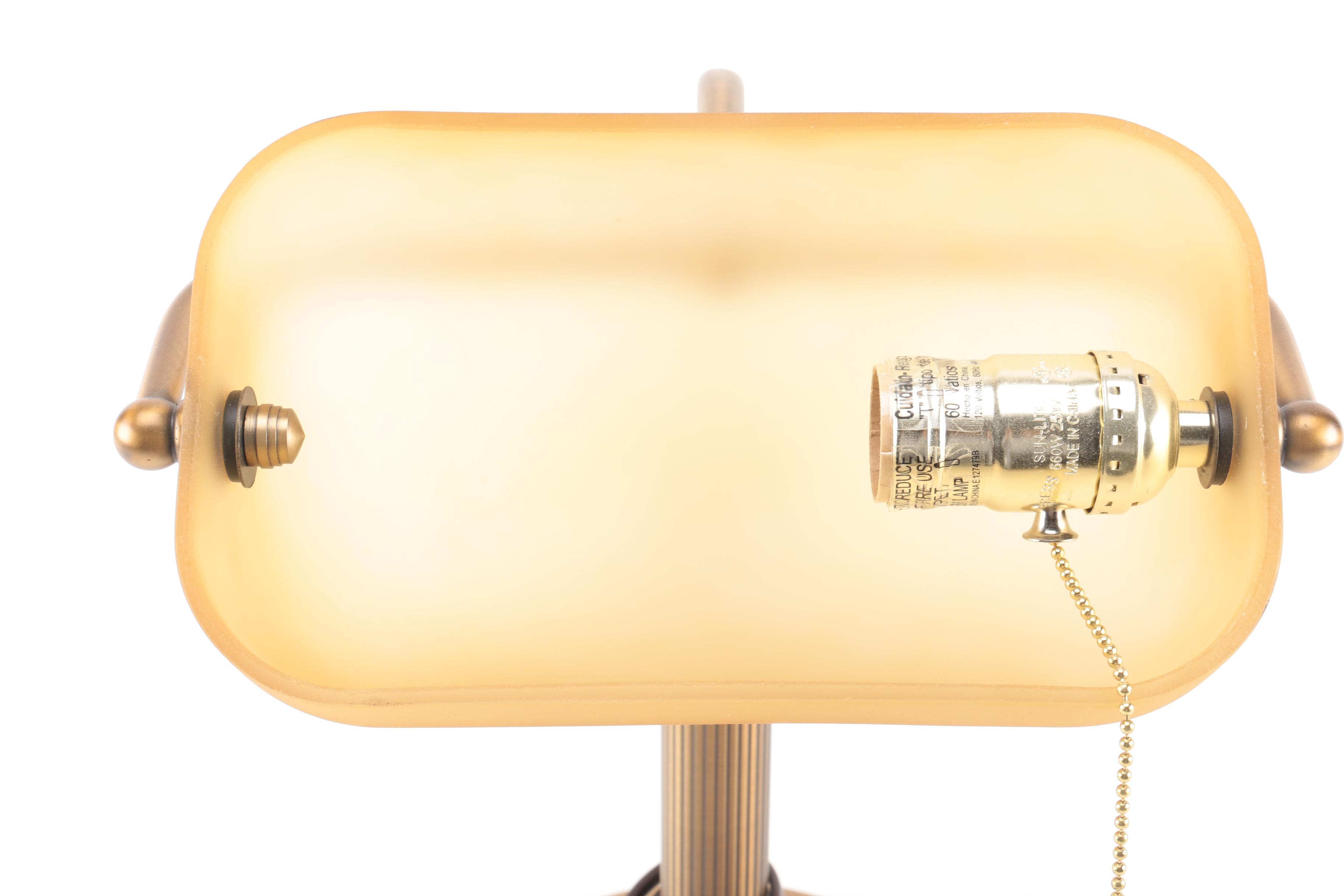 Hampton Bay Banker's Desk Lamp | EBTH
