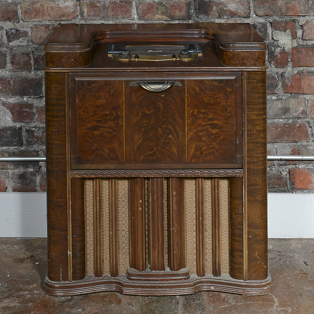1940s Zenith Radio and Record Player Console EBTH