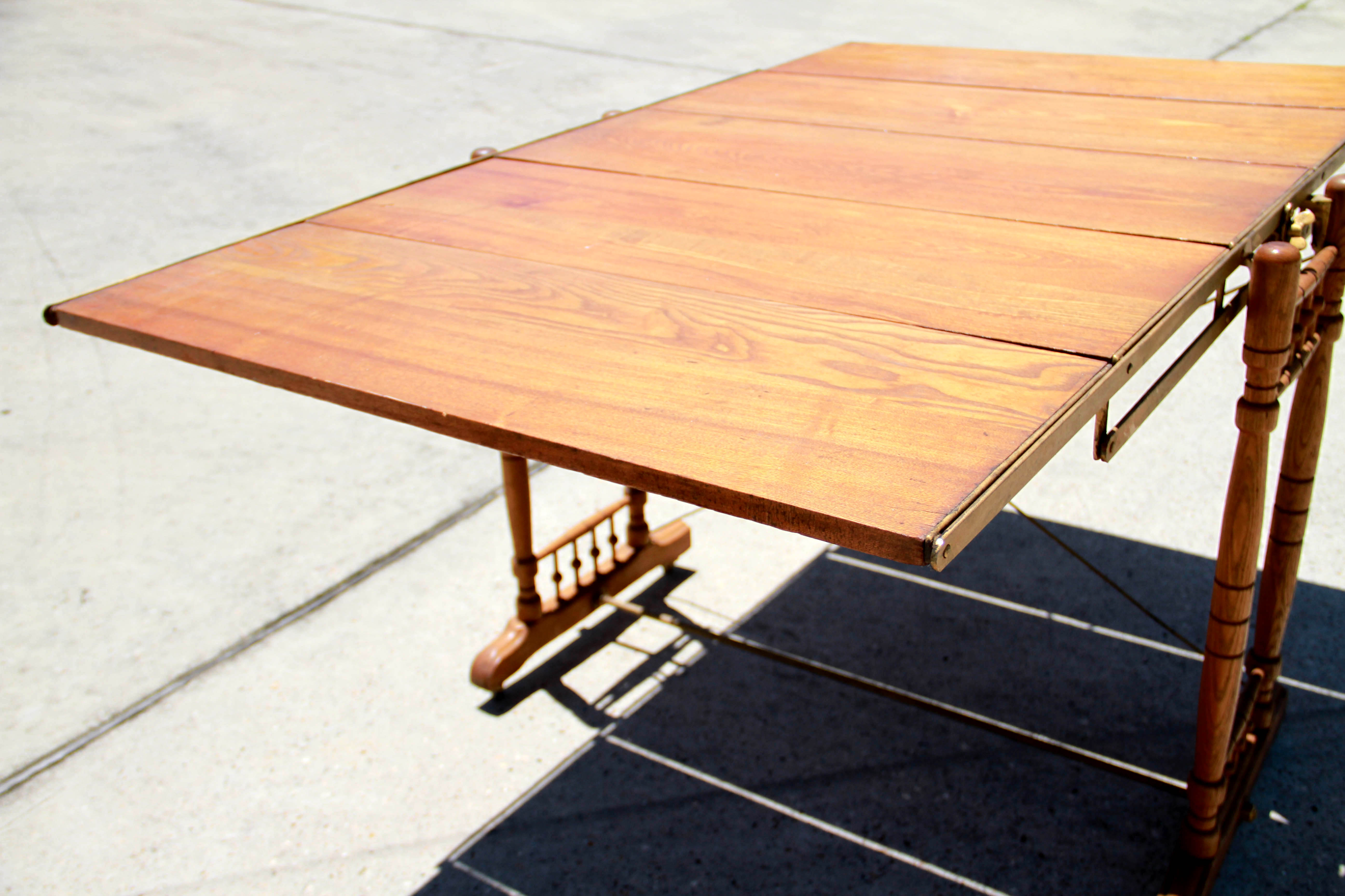 Circa 1890s Bookcase to Table from Combination Table Co. EBTH
