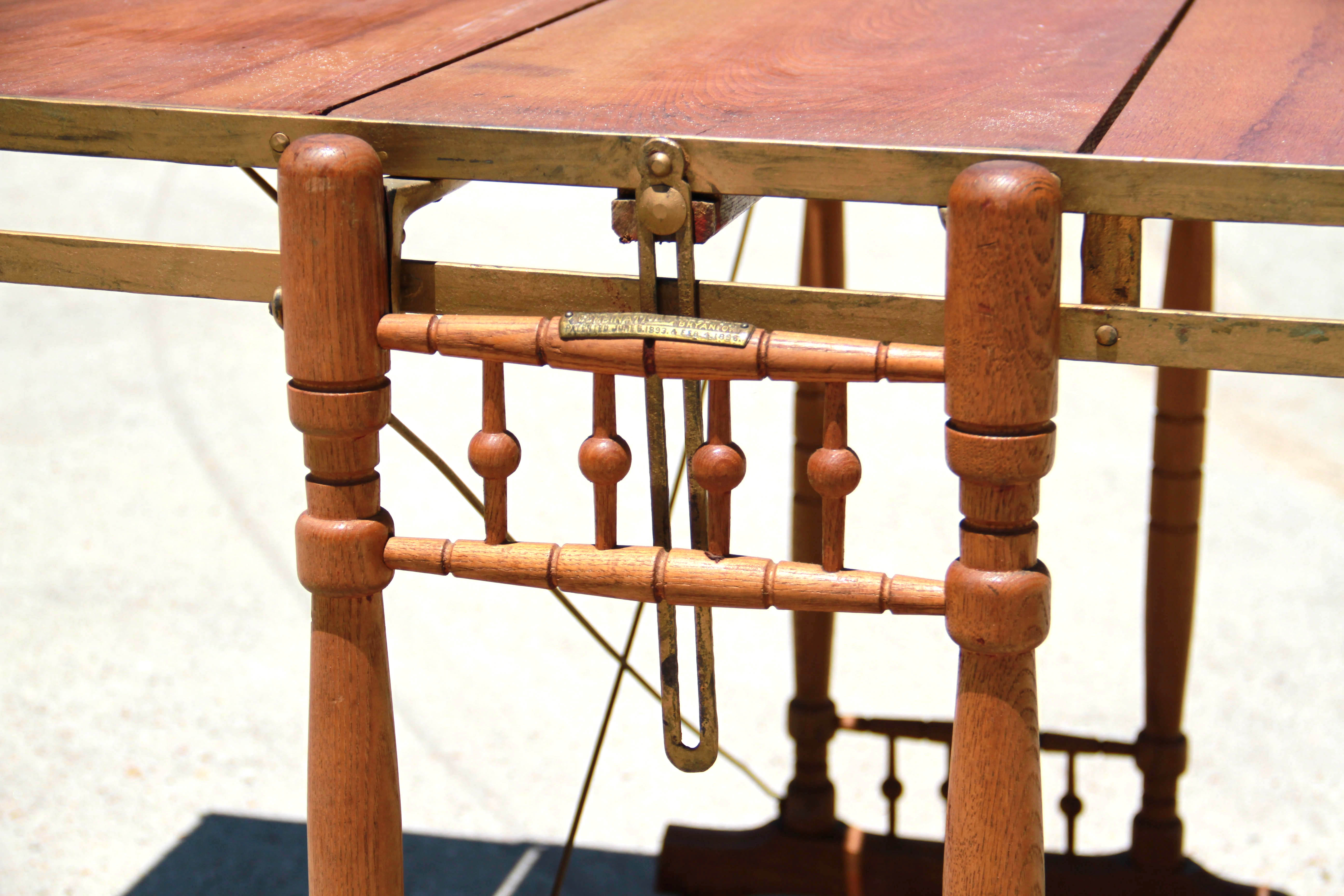 Circa 1890s Bookcase to Table from Combination Table Co. EBTH