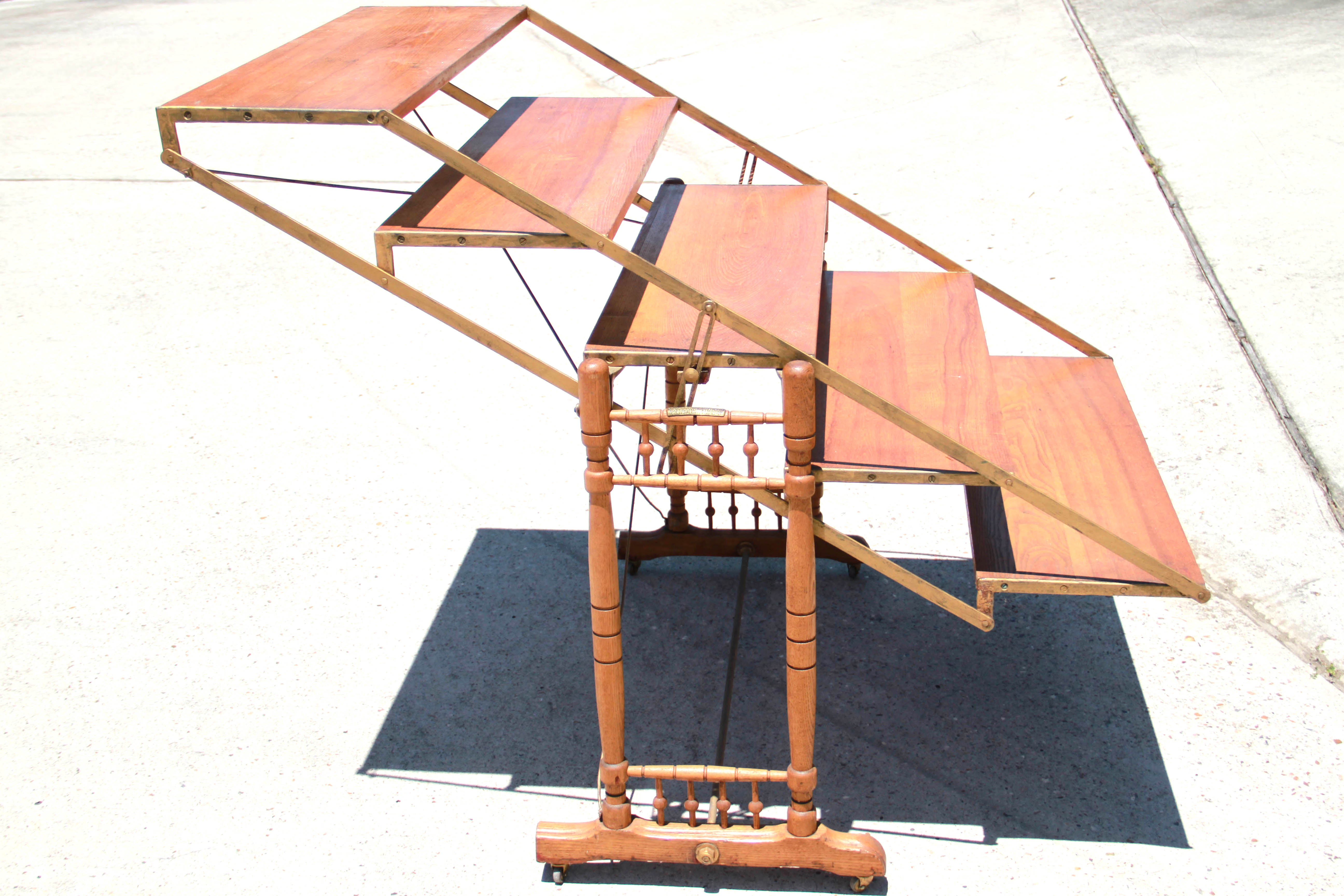 Circa 1890s Bookcase to Table from Combination Table Co. EBTH