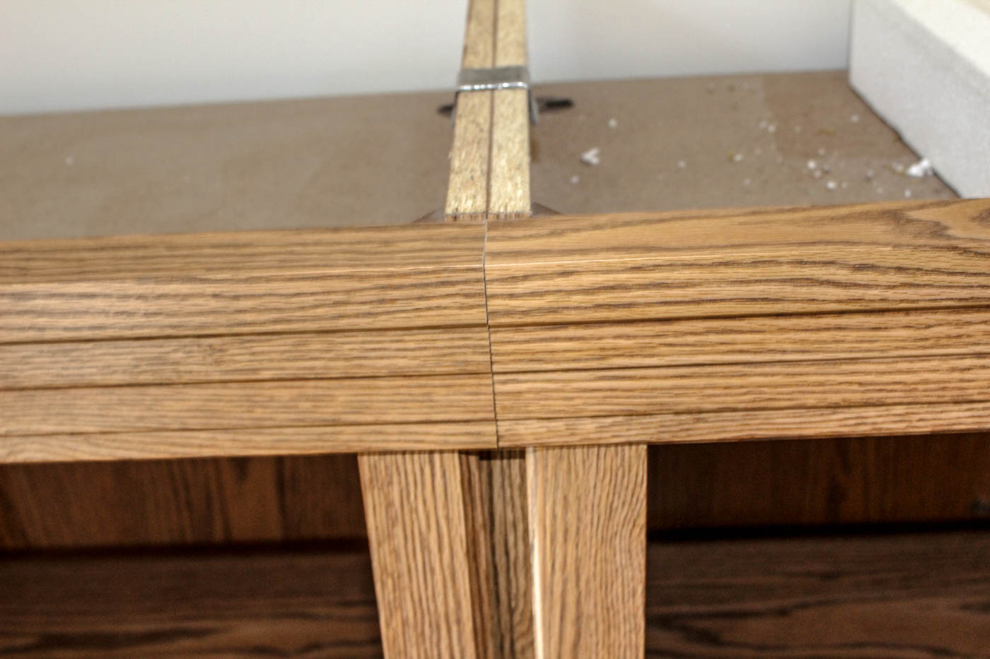 Oak Veneer Shelving Unit EBTH