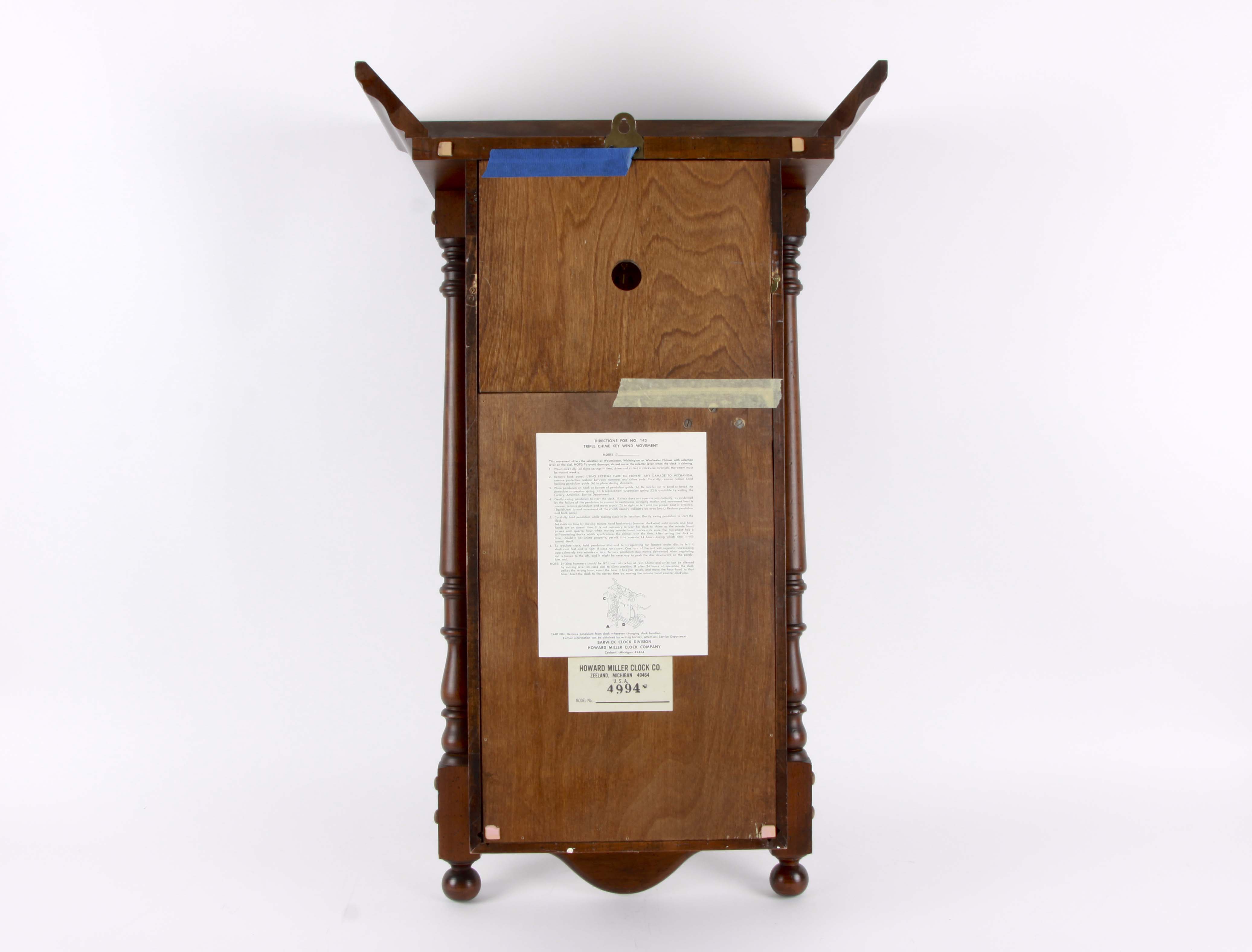 Howard Miller Chiming Wall Clock EBTH