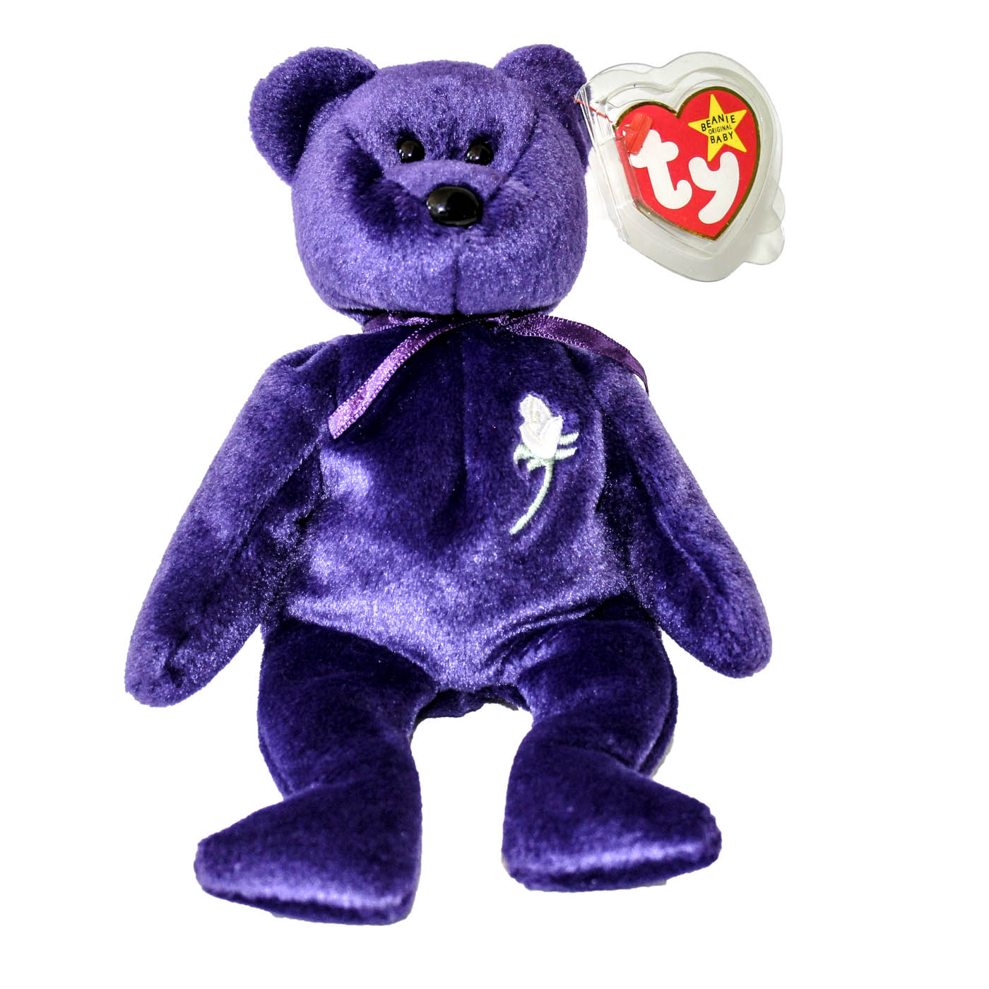 Original 1997 Ty Beanie Baby Princess Diana Bear | EBTH
