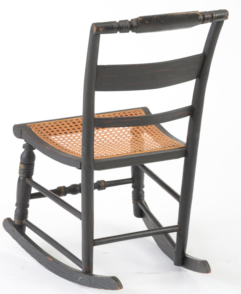 Antique Hitchcock Style Rocking Chair EBTH