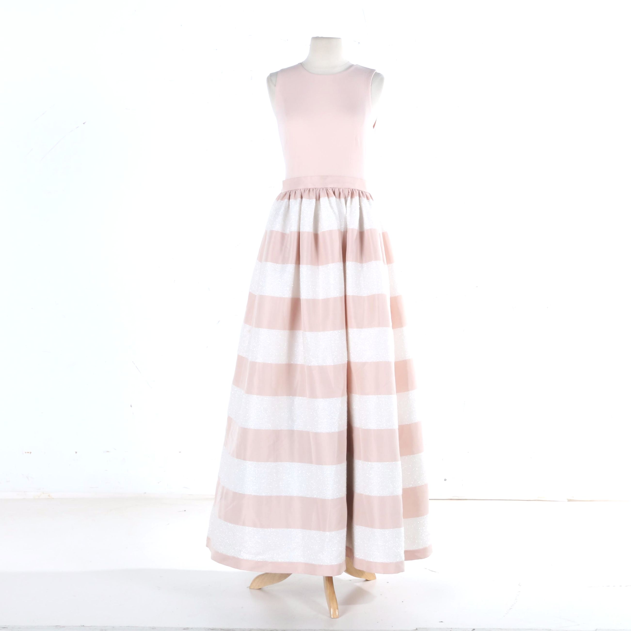 calvin klein blush pink dress