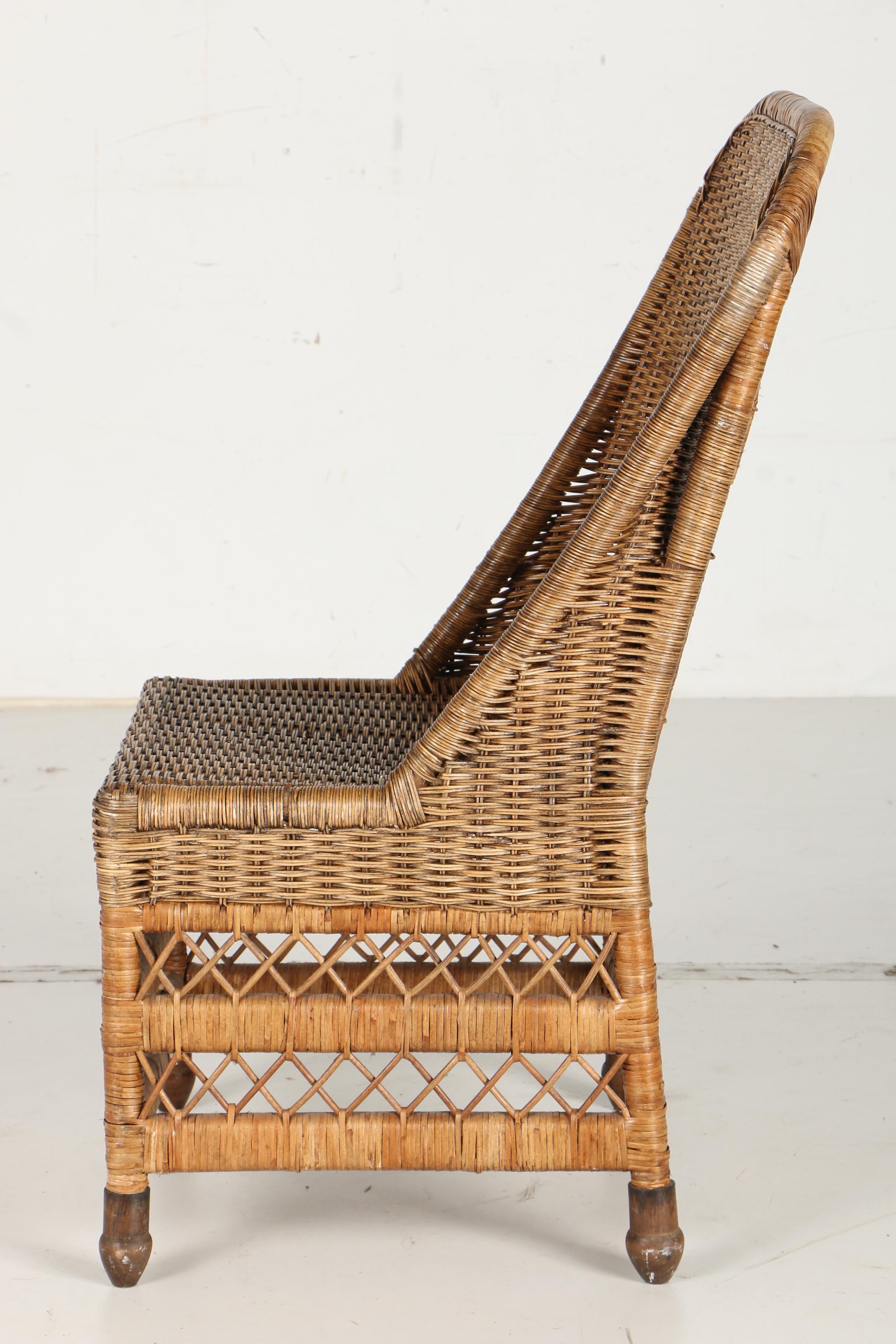 Wicker Side Chair EBTH