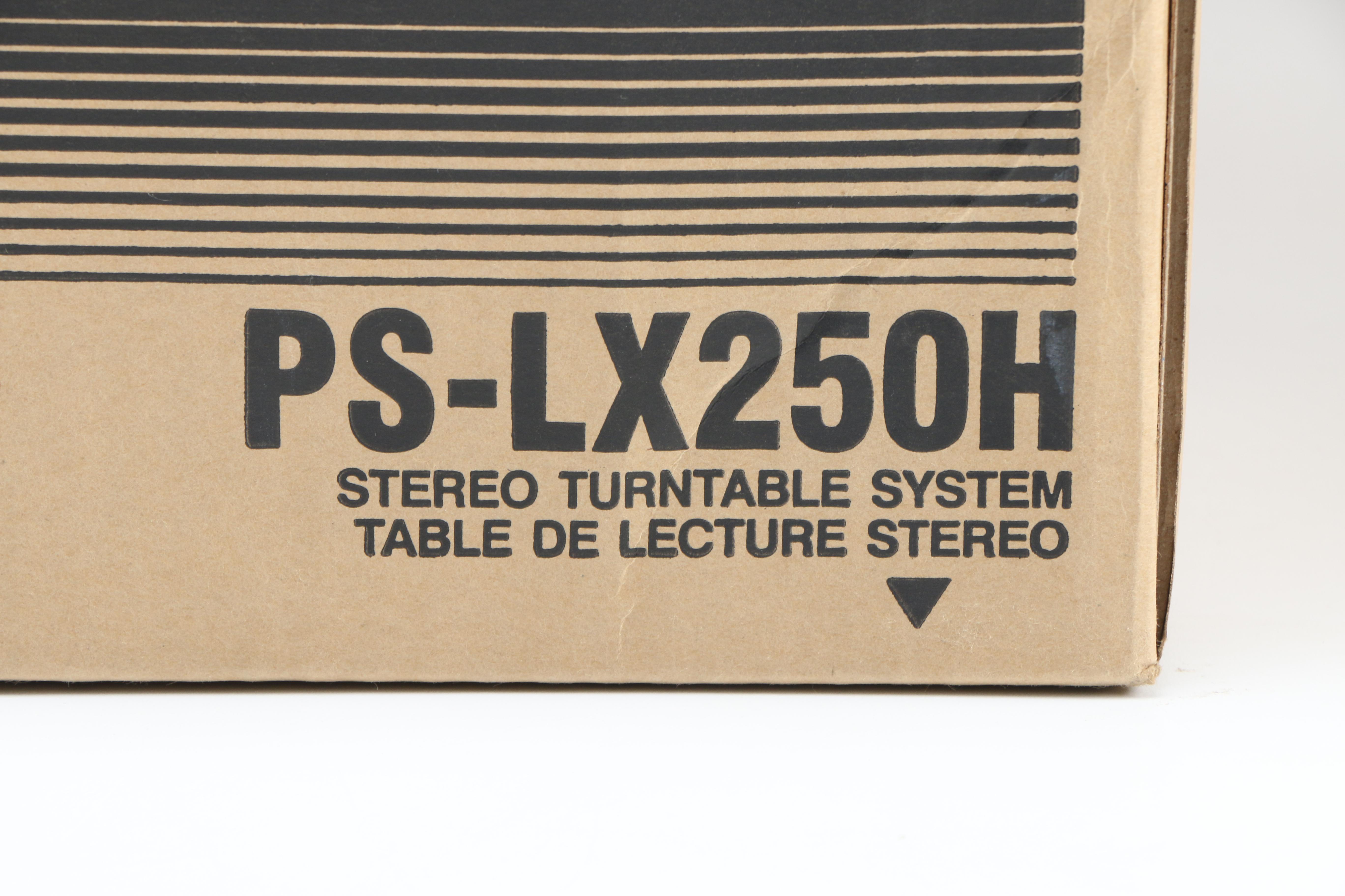 Sony PSLX250H Stereo BeltDriven Turntable System EBTH