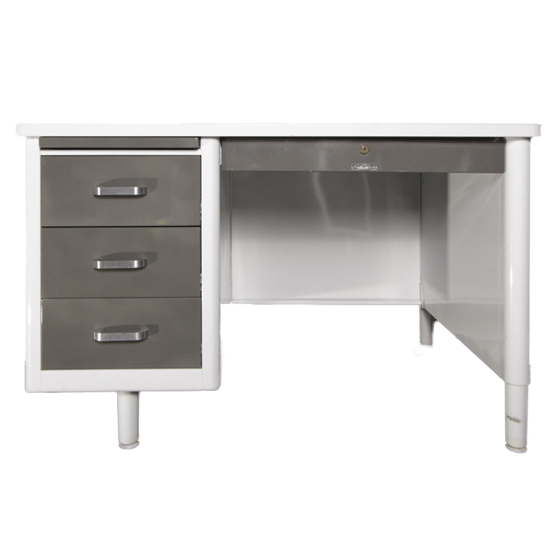 Vintage Mcdowell Craig Steel Desk Ebth