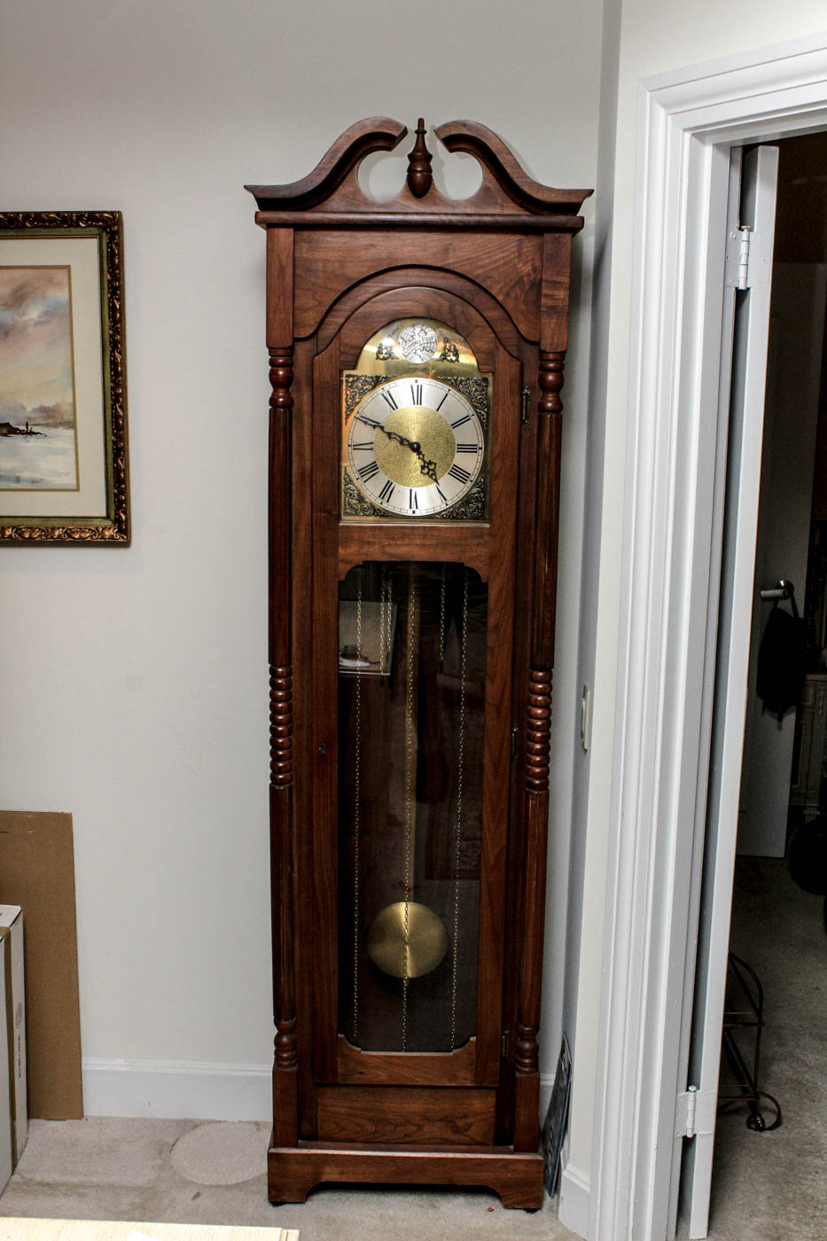 Tempus Fugit Grandfather Clock EBTH
