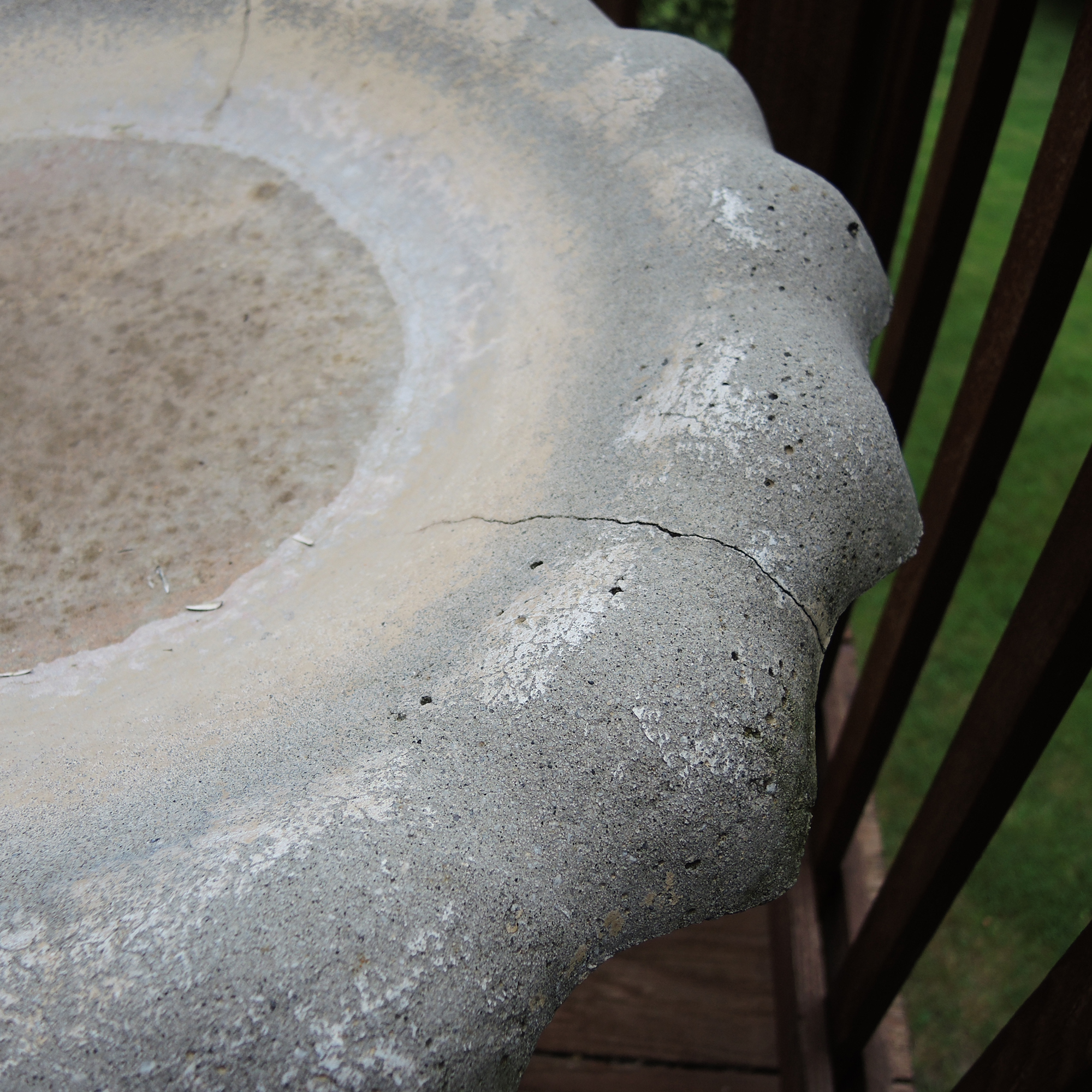 Cement Bird Bath EBTH
