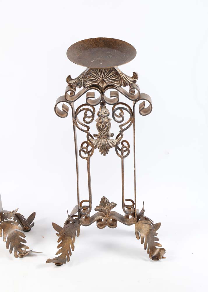 Metal Tiered Candle Holders | EBTH