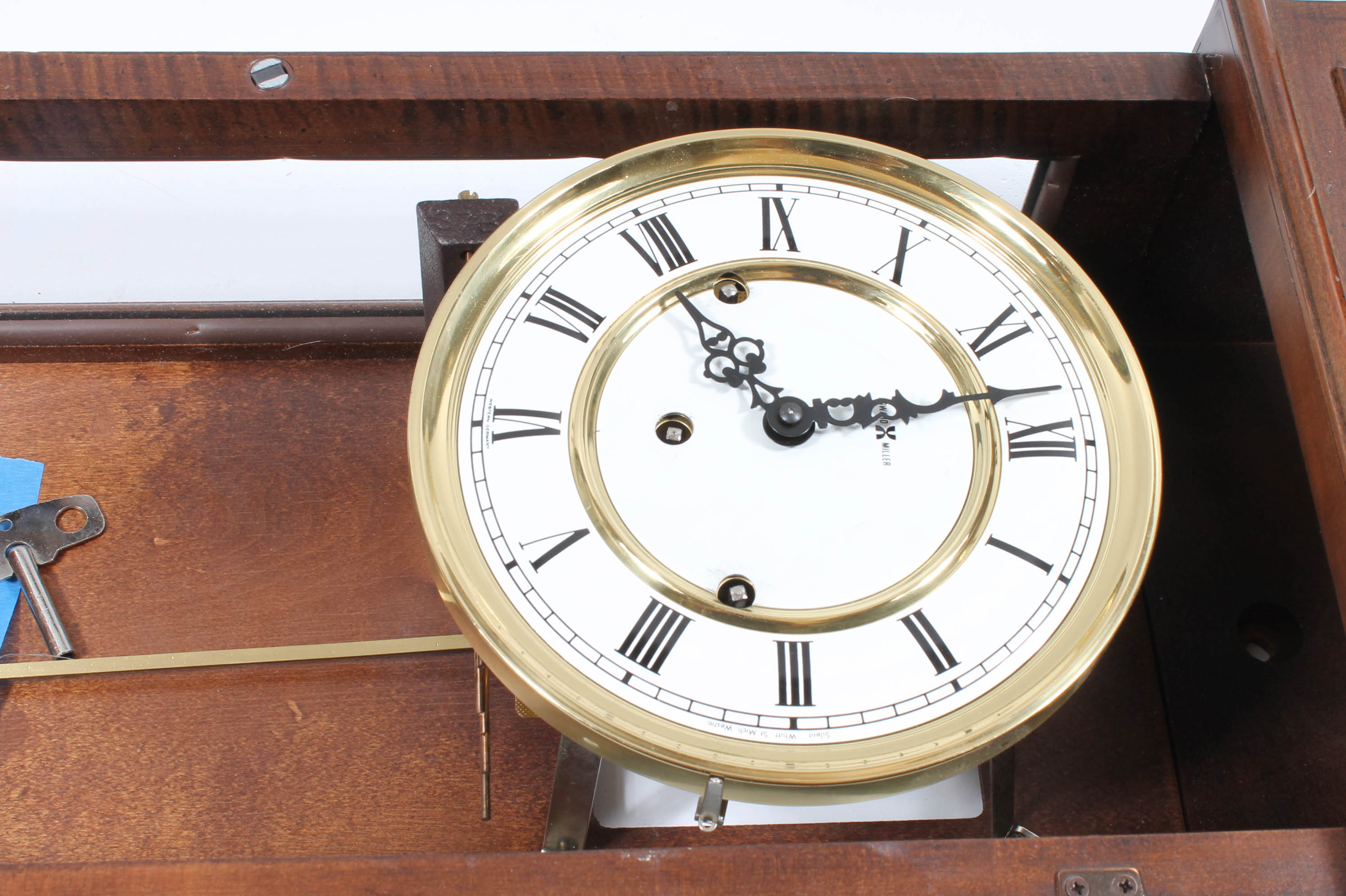 Vintage Howard Miller Pendulum Wall Clock EBTH