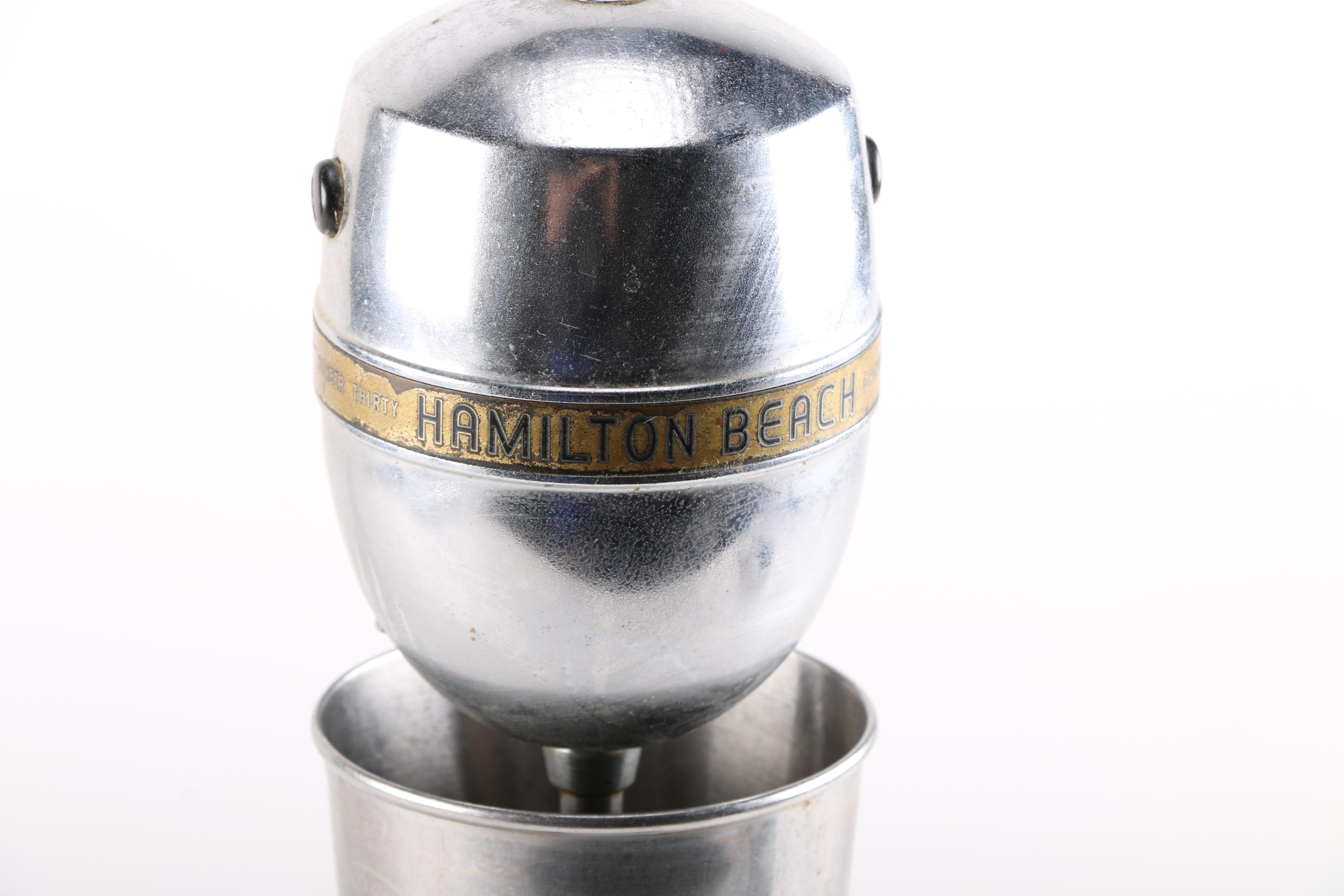 Vintage Hamilton Beach "Drinkmaster" Milkshake Mixer EBTH