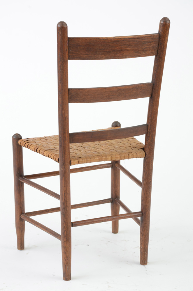 Antique Rush Seat Side Chair EBTH