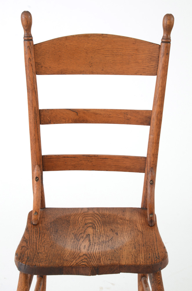 Antique Oak Side Chair EBTH