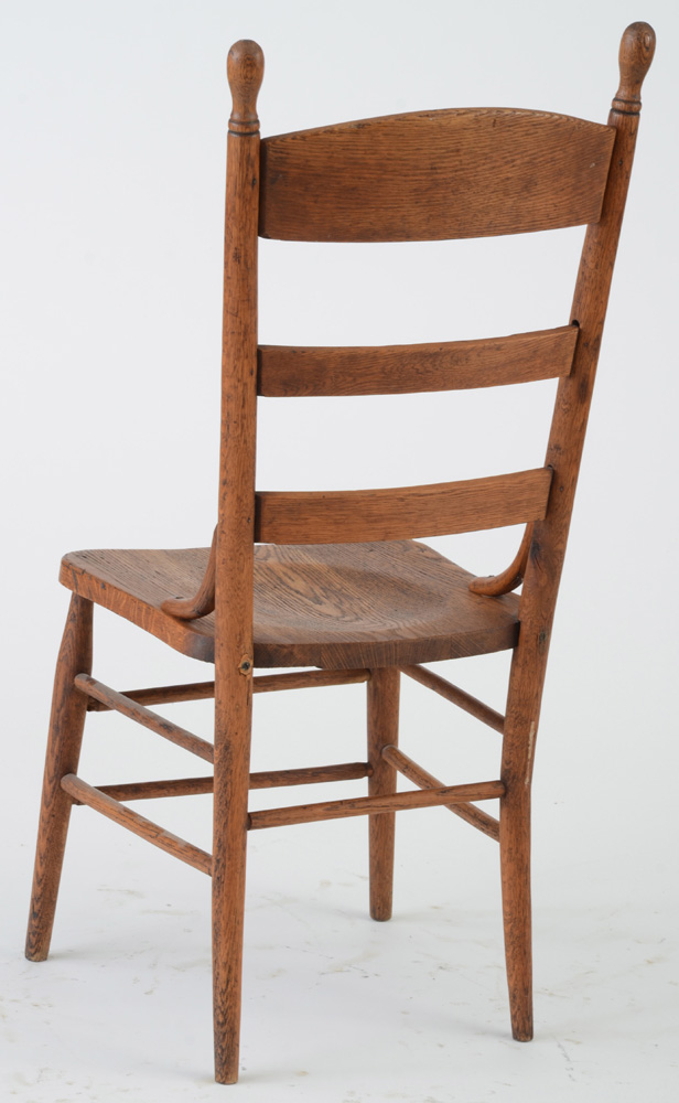Antique Oak Side Chair EBTH