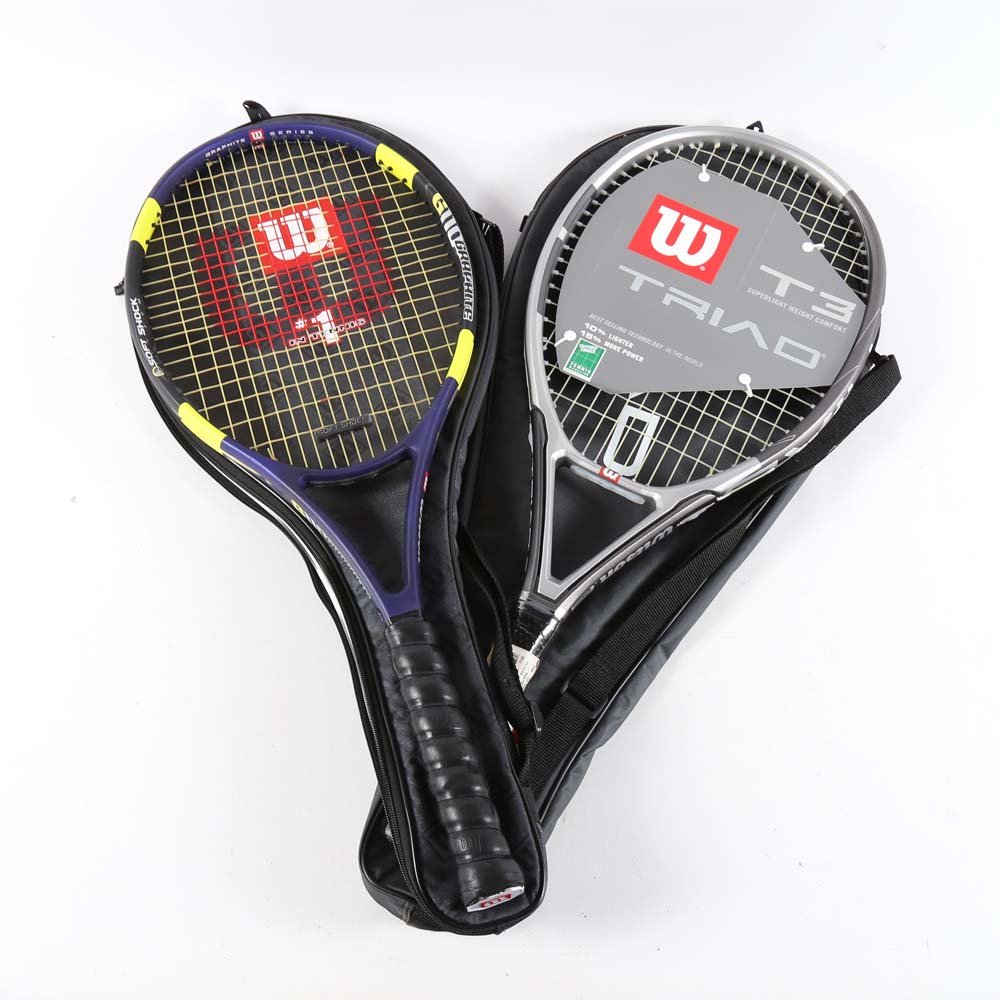 wilson g110 graphite tennis racket