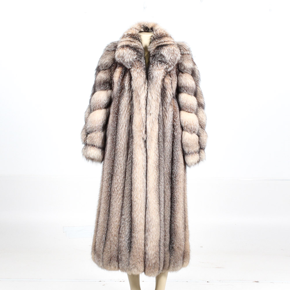 ankle length fur coat