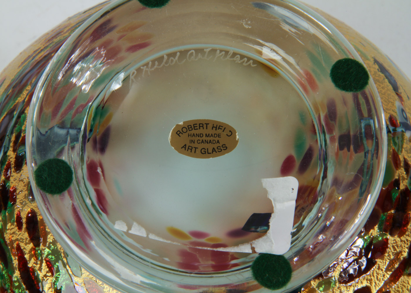 Robert Held Art Glass Vase EBTH