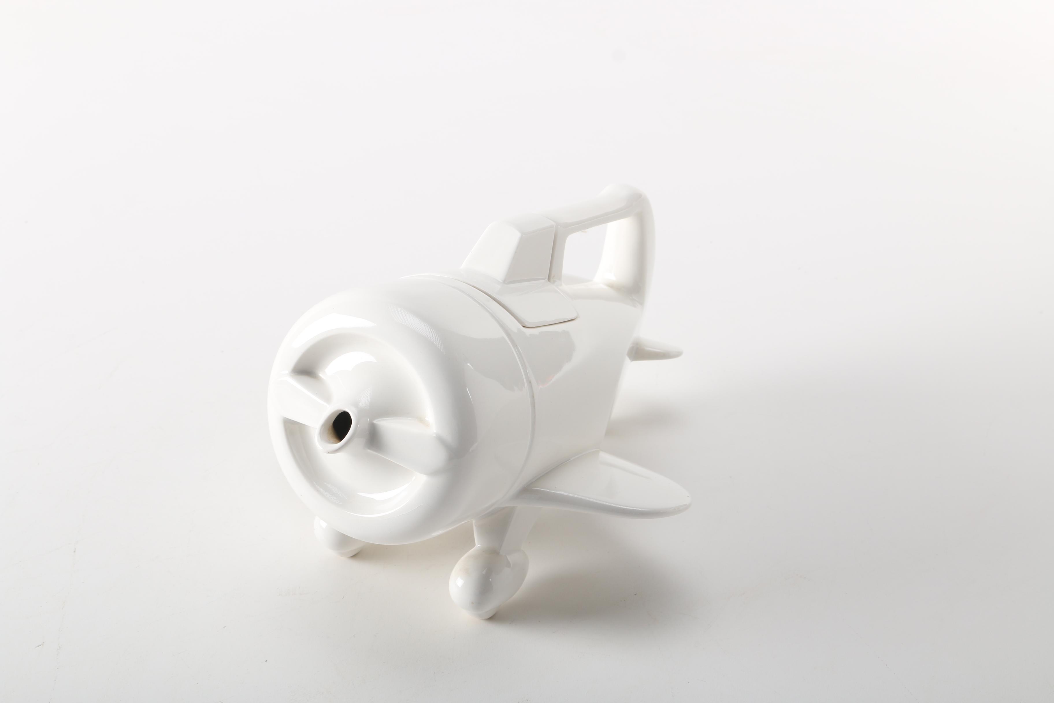 Airplane Teapot with Mug From L. Stuart Taylor and Vandor ...