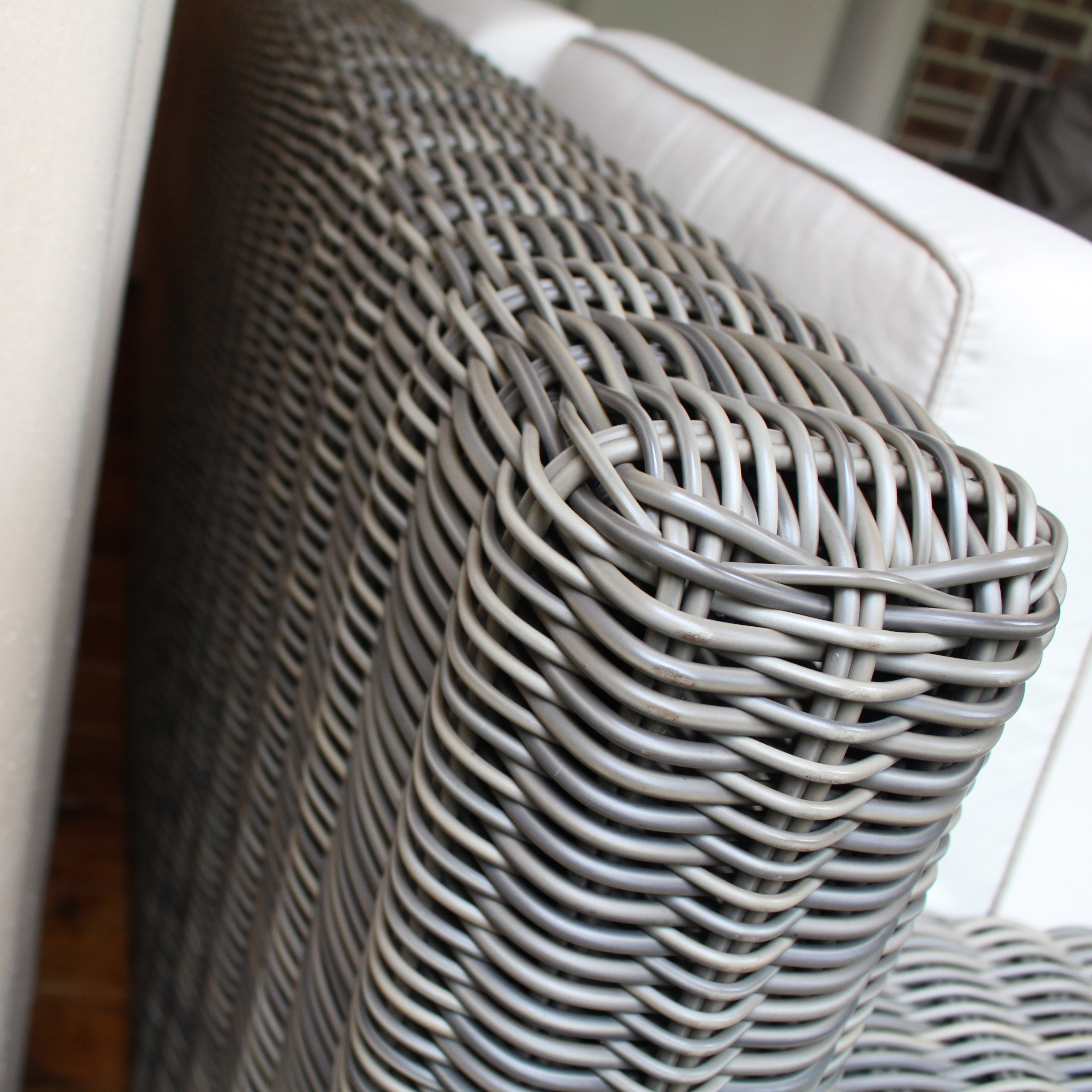 Restoration Hardware Outdoor Sofa and Ottoman EBTH