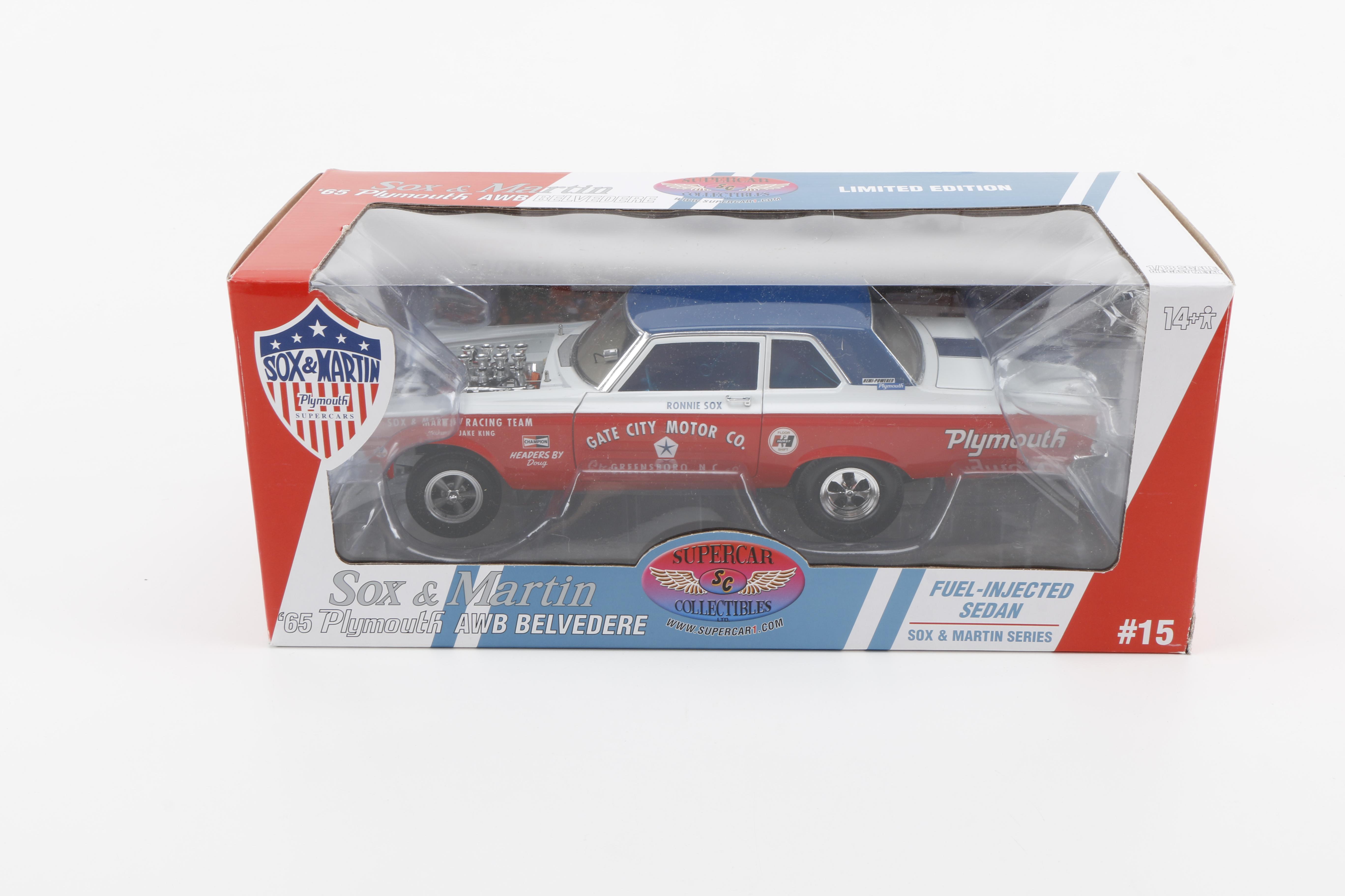 Sox & Martin 1960s DieCast Drag Racing Cars EBTH