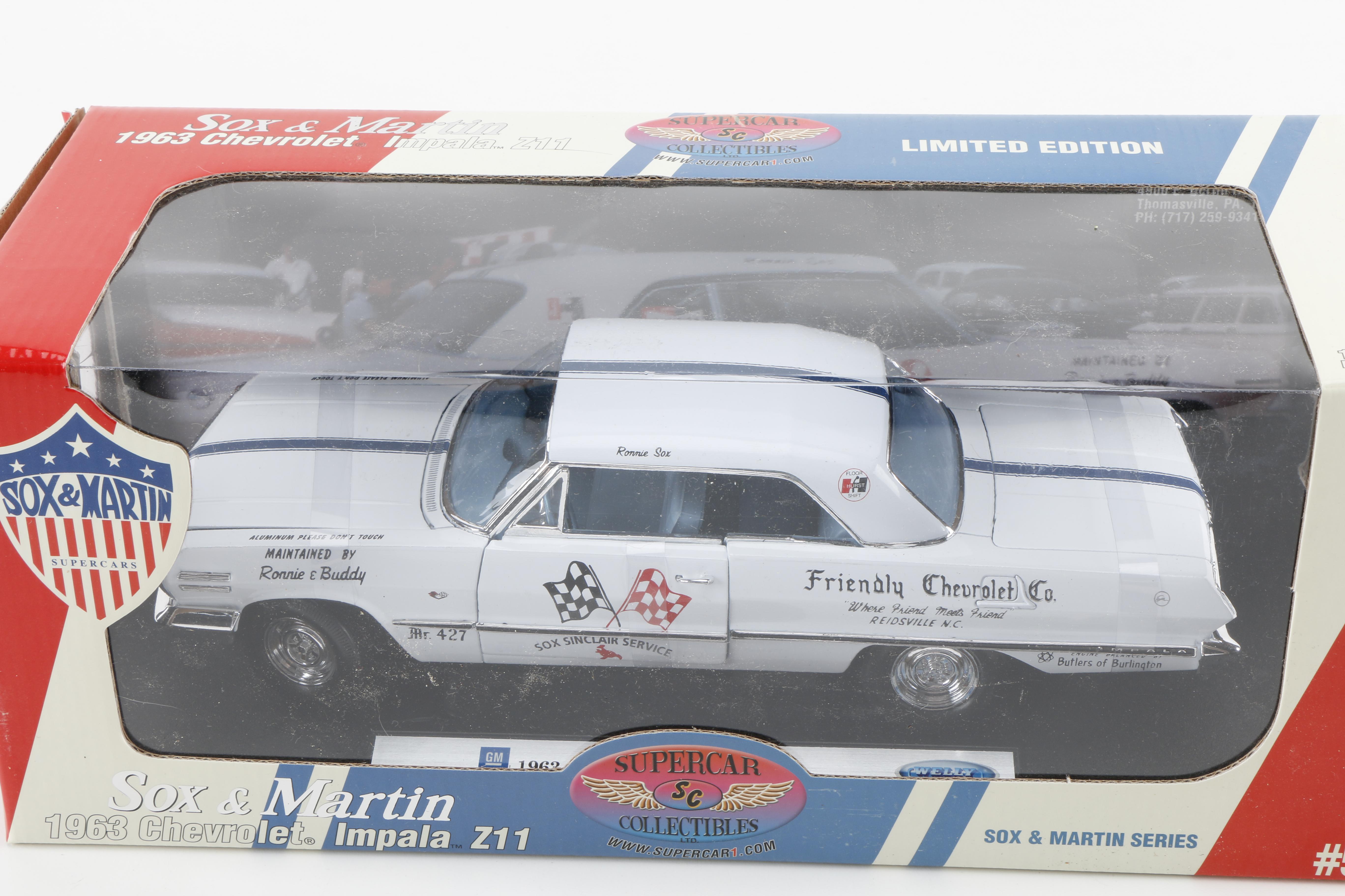 Sox & Martin 1960s DieCast Drag Racing Cars EBTH