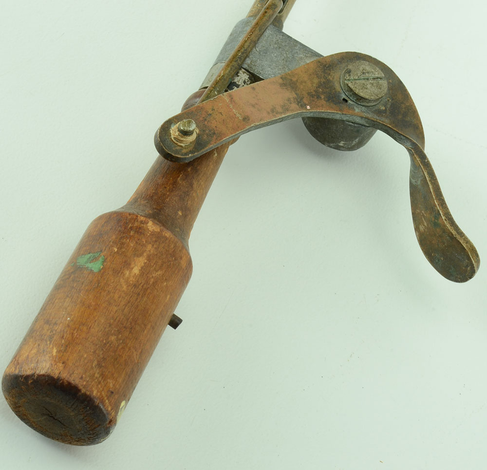 Copper and Wood Square Ice Cream Scoop, Circa 1925 EBTH