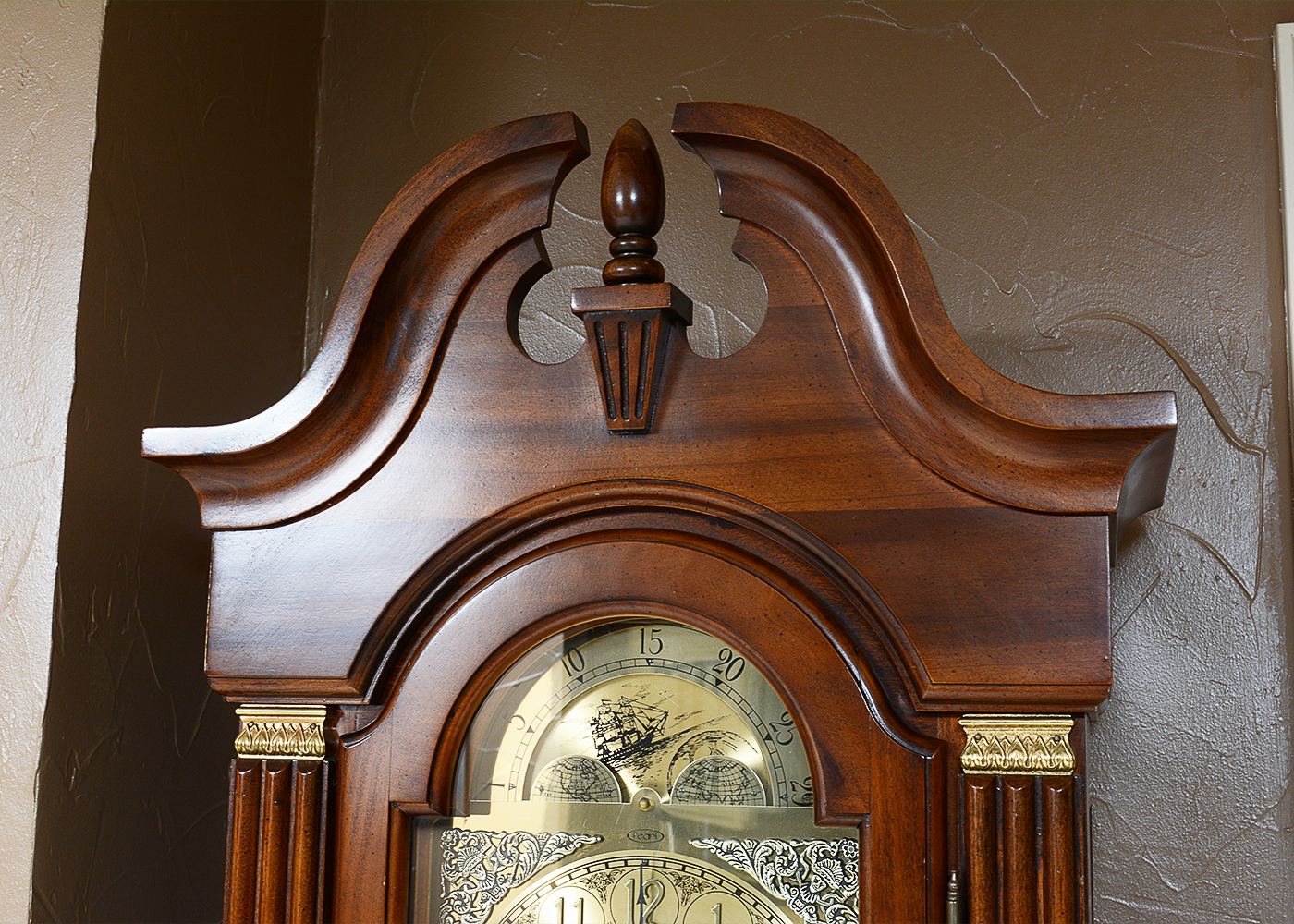 Pearl Grandfather Clock EBTH