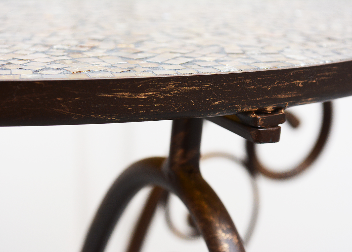 Glass Mosaic Accent Table EBTH