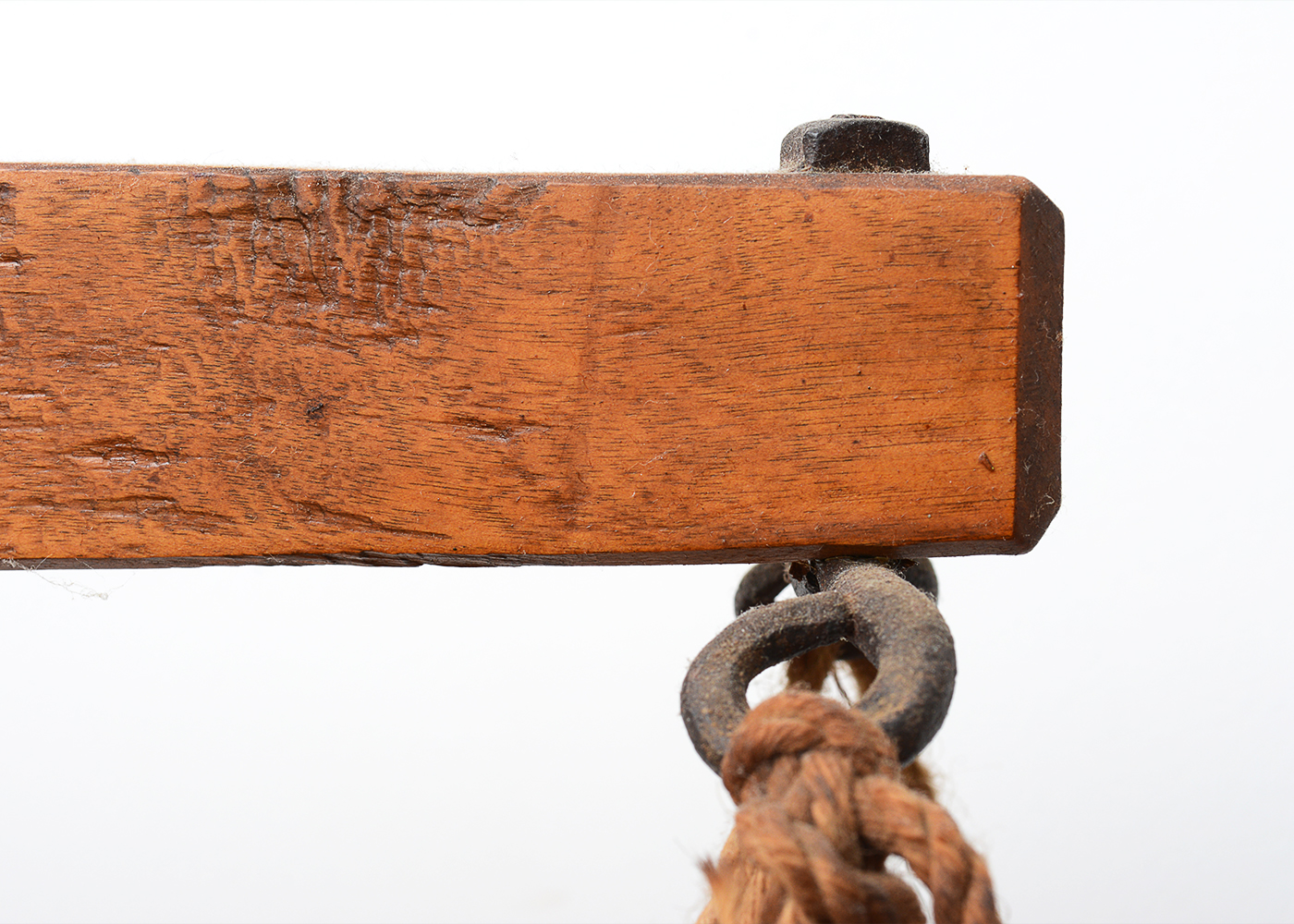 Antique Wooden Hanging Balance Scale EBTH