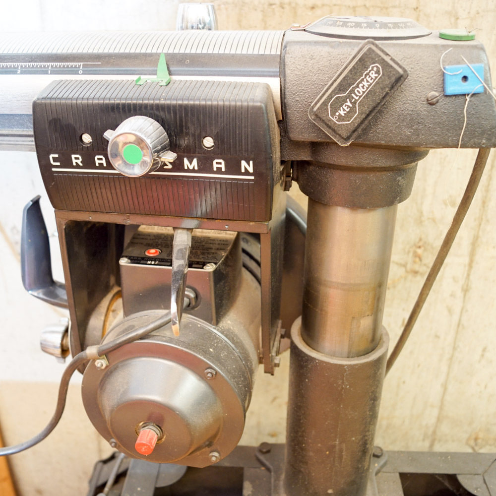 Vintage Craftsman RadialArm Saw EBTH