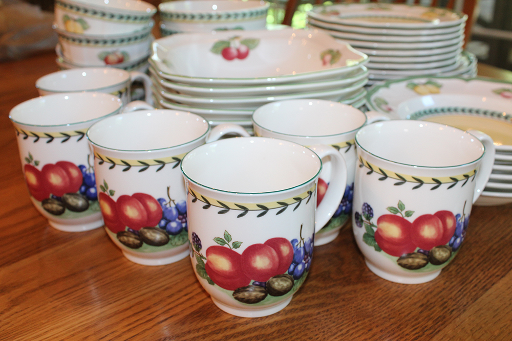 Villeroy Boch French Garden Porcelain Dinnerware EBTH   IMG 8001 