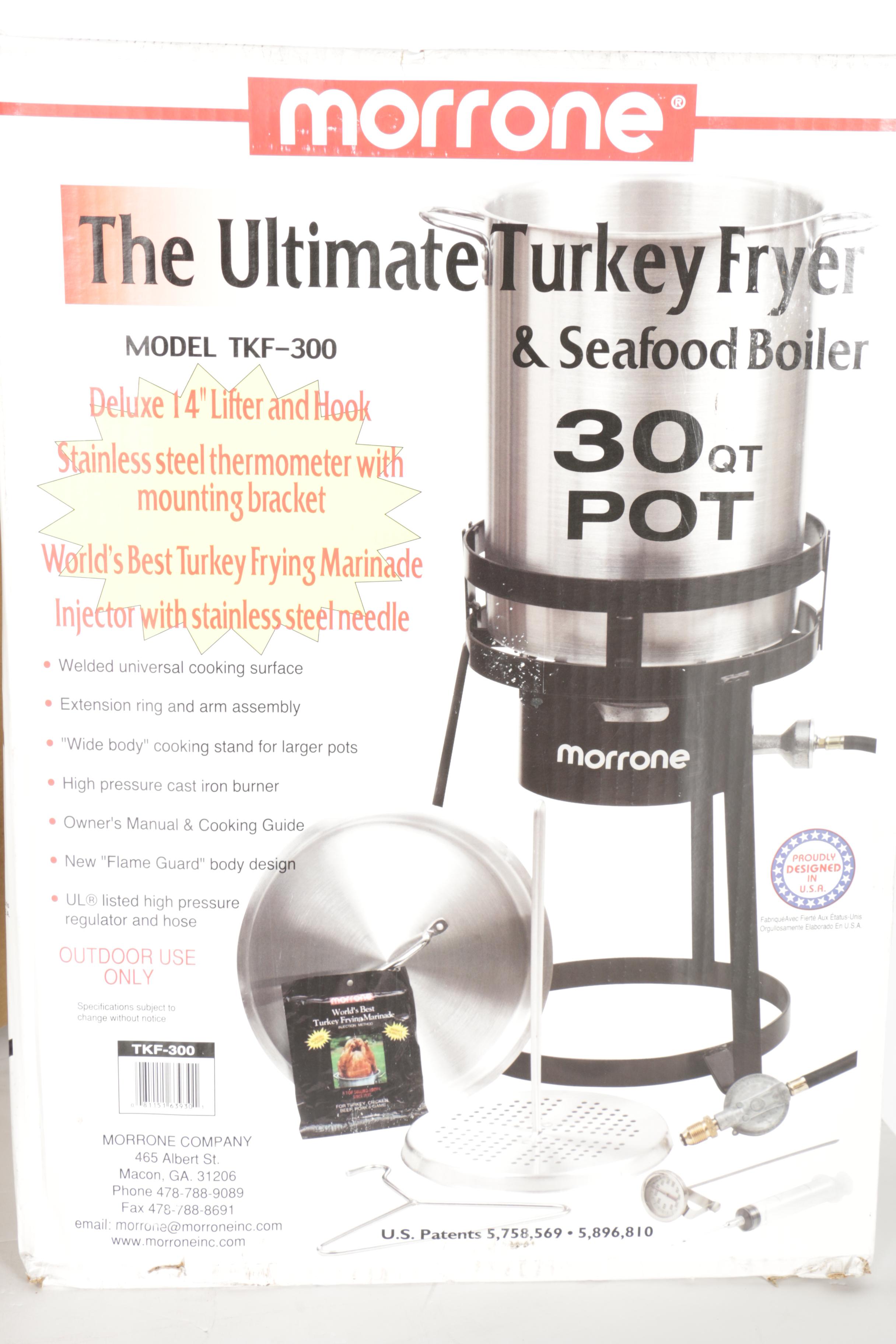 Morrone "The Ultimate Turkey Fryer & Seafood Boiler" EBTH