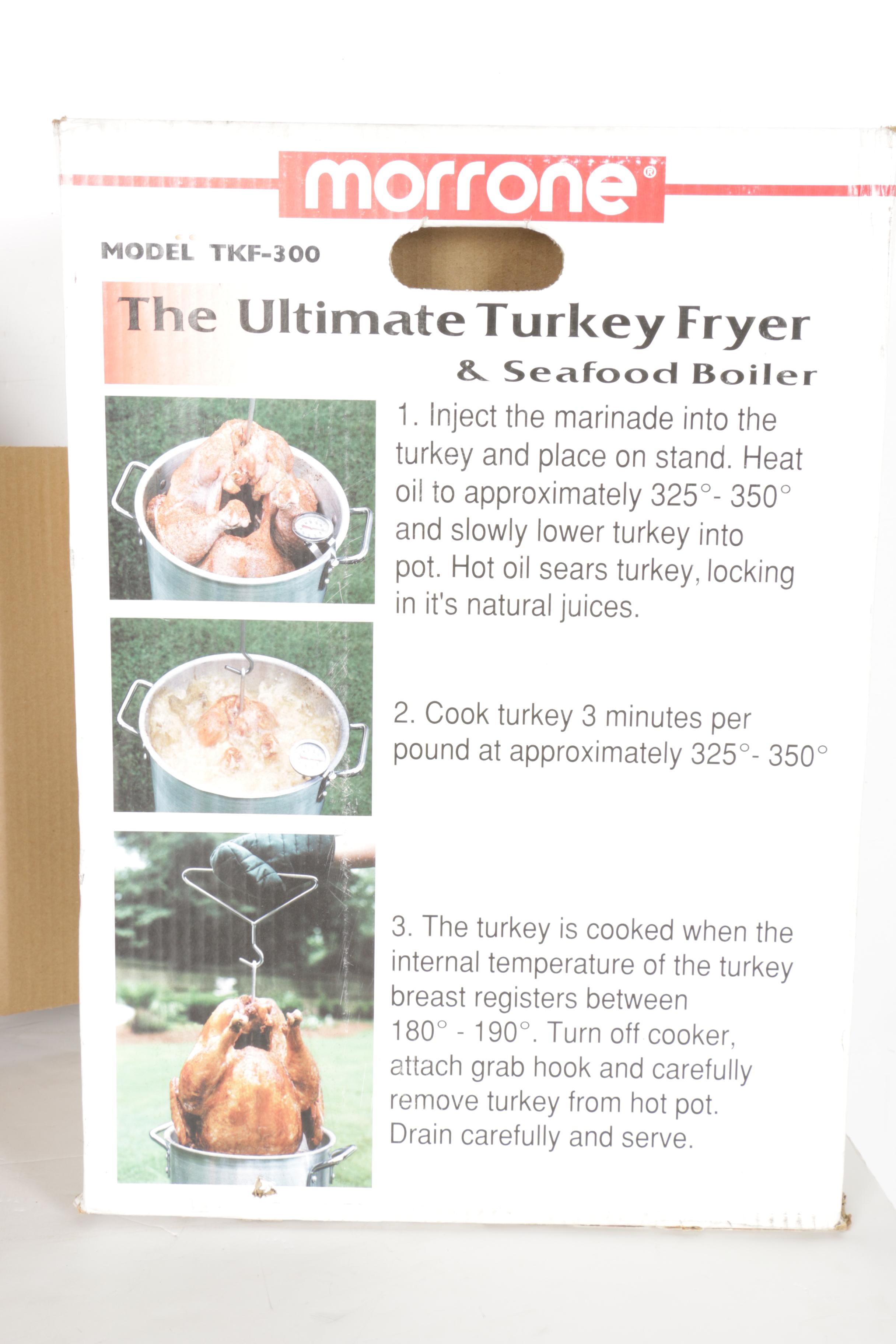 Morrone "The Ultimate Turkey Fryer & Seafood Boiler" EBTH